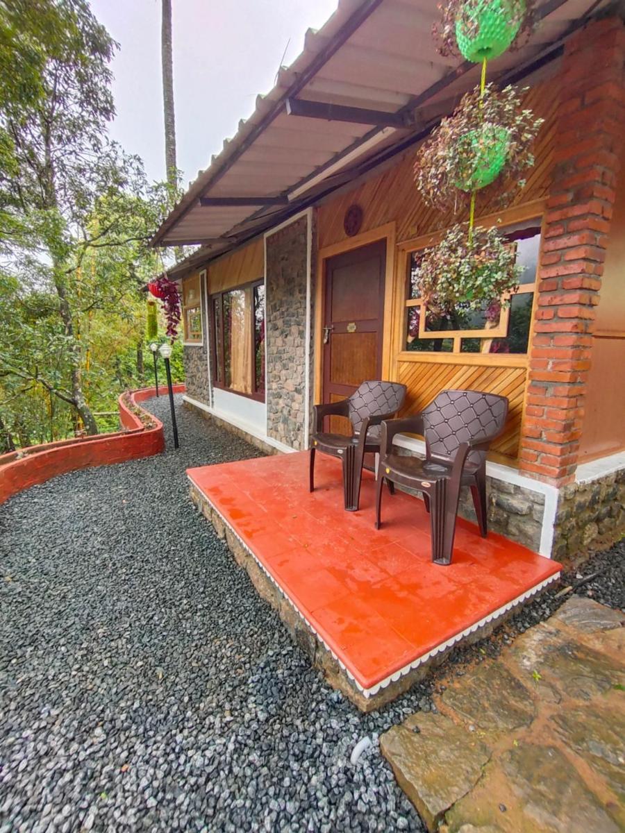outdoor BBQ area