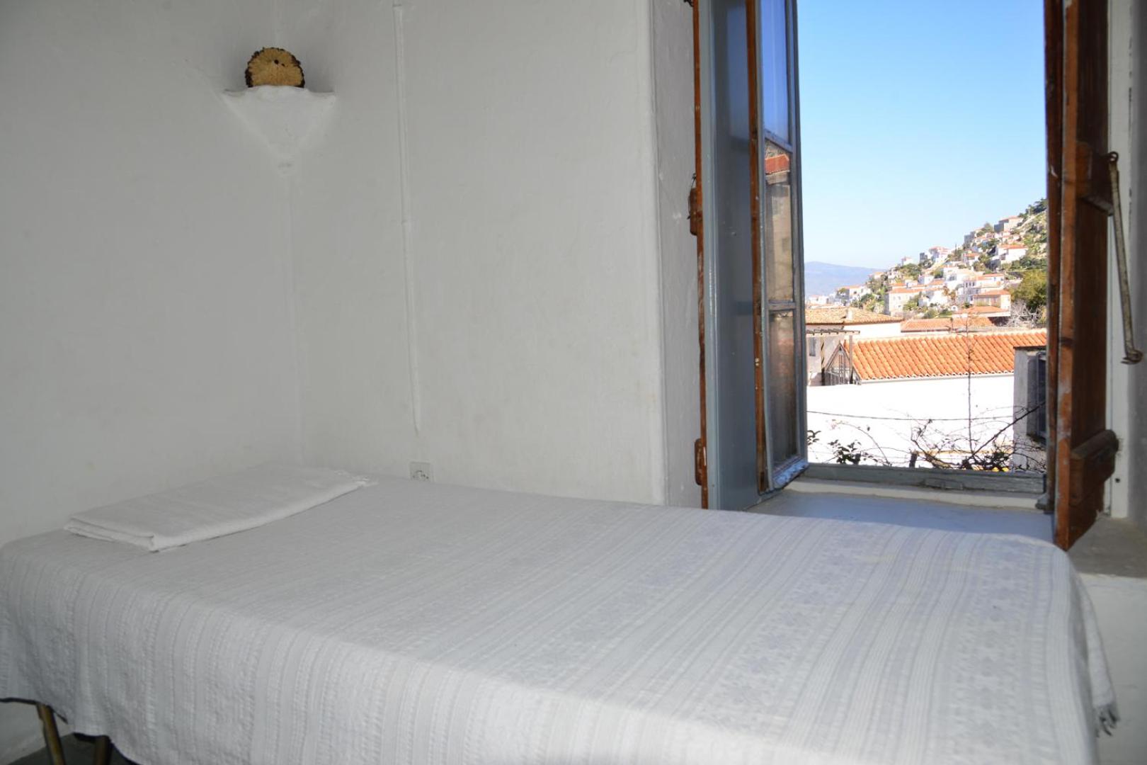 Hydra town, Relaxing patio Panoramic sea view