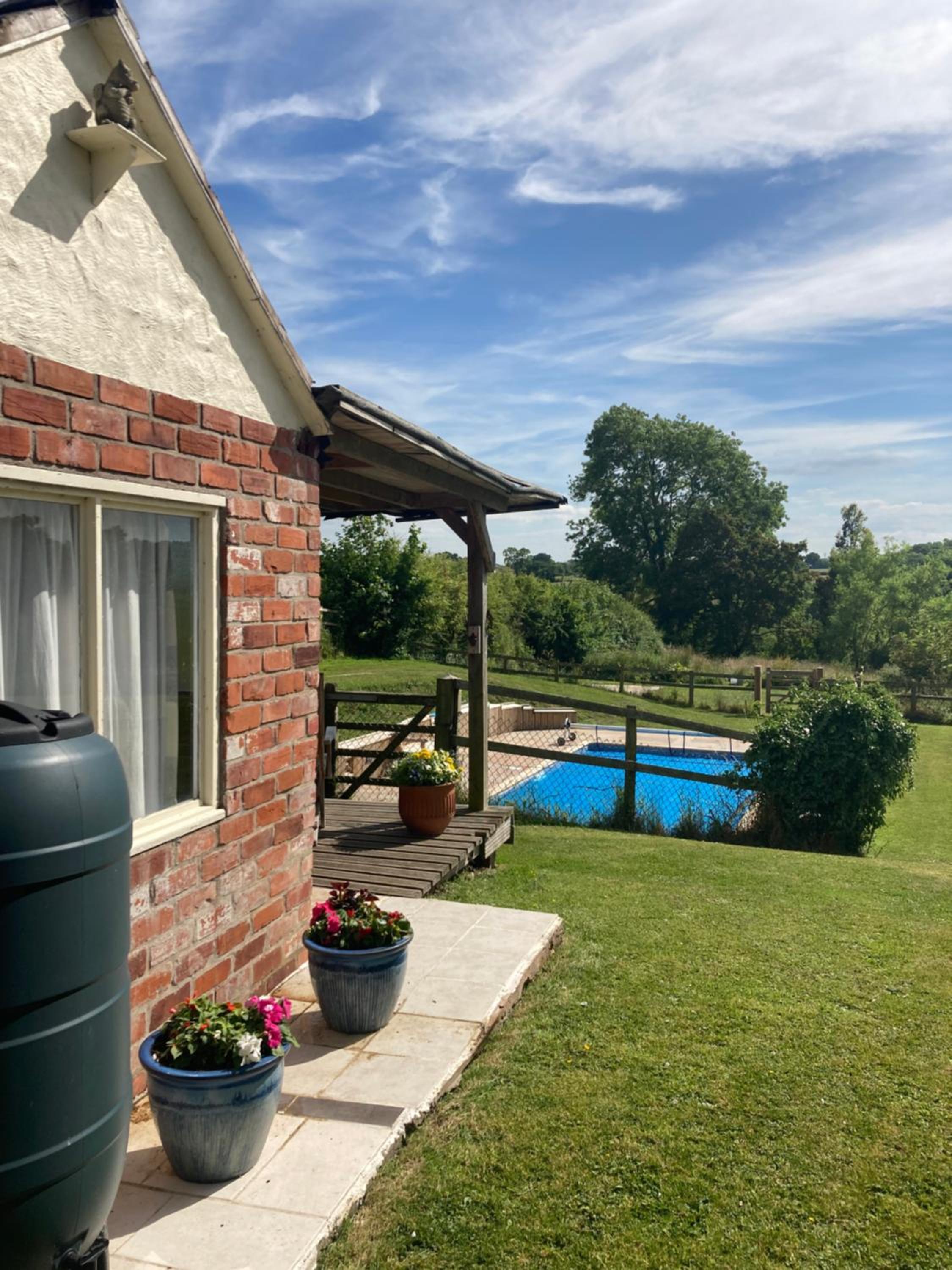 The Gin Palace with seasonal swimming pool view 4