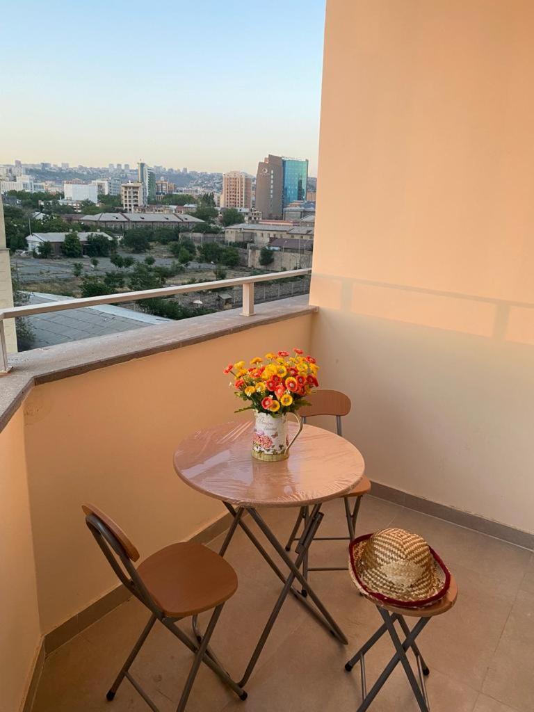 Beautiful apartment with 3 balconies in the center of Yerevan