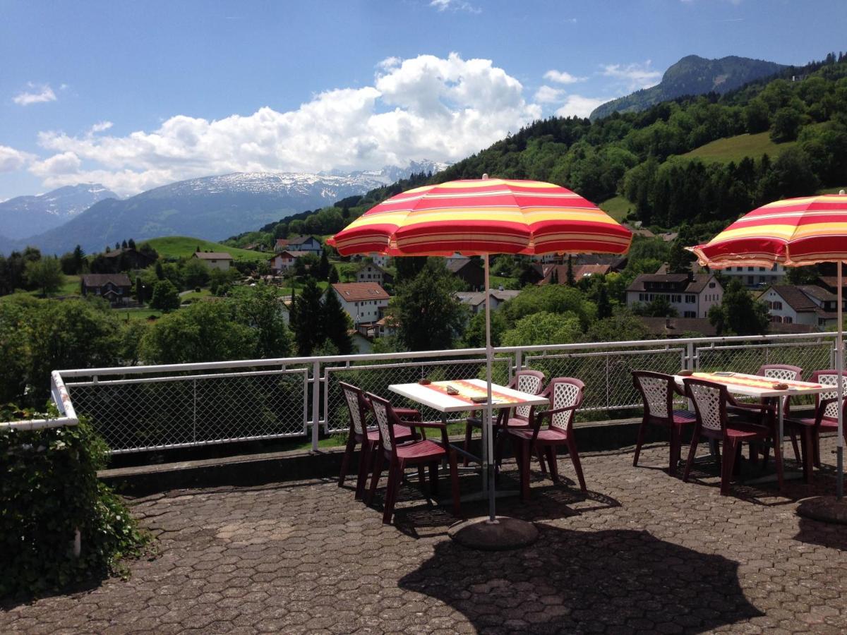 outdoor BBQ area
