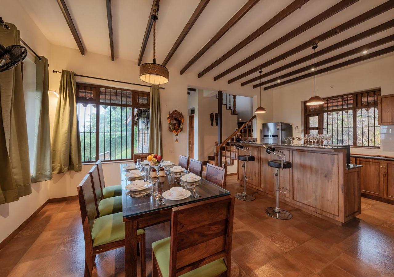 SaffronStays Niramay - 3BR Velhe villa, infinity pool, organic farm, library, valley & forest views near Torna-Rajgad view 5