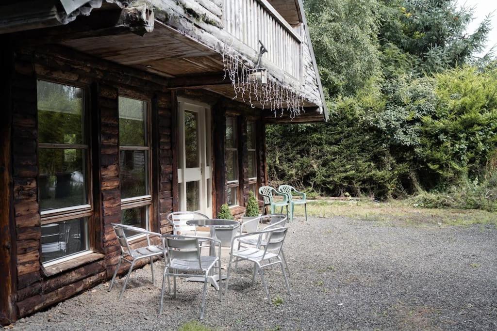 Lilly Lodge; nestled within the forest. view 2