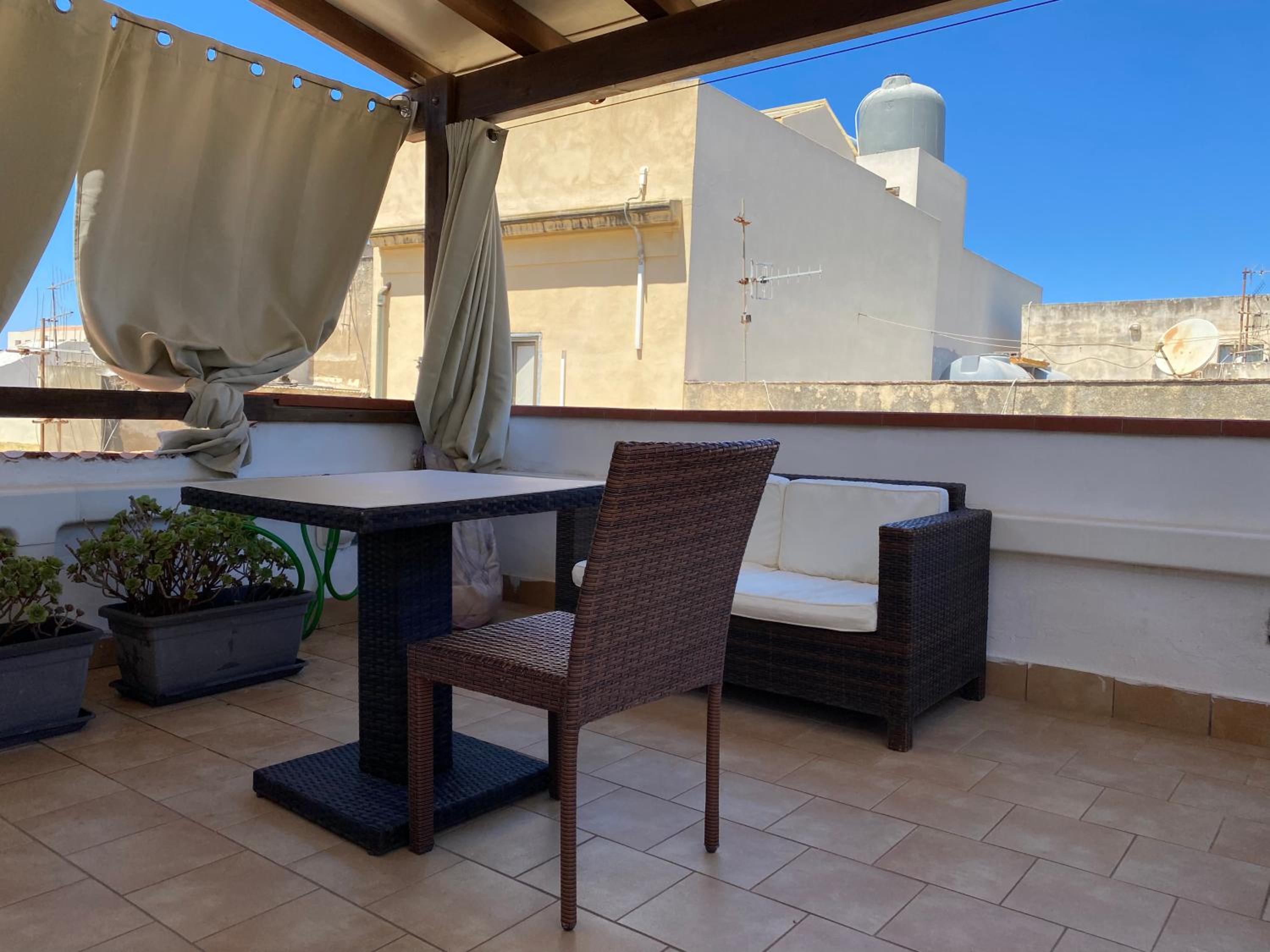Mansarda con terrazzo