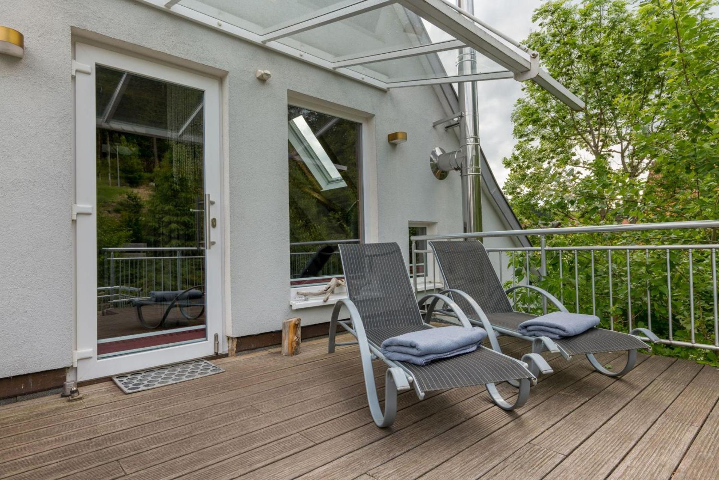 Großes Ferienhaus mit Sauna, Grill, Garten, Kaminofen - Zum Kuckuck