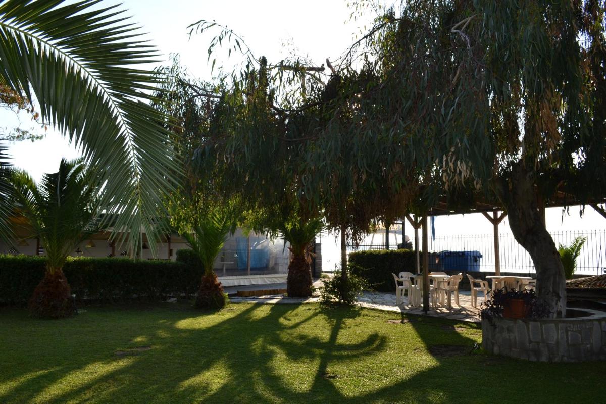 outdoor BBQ area