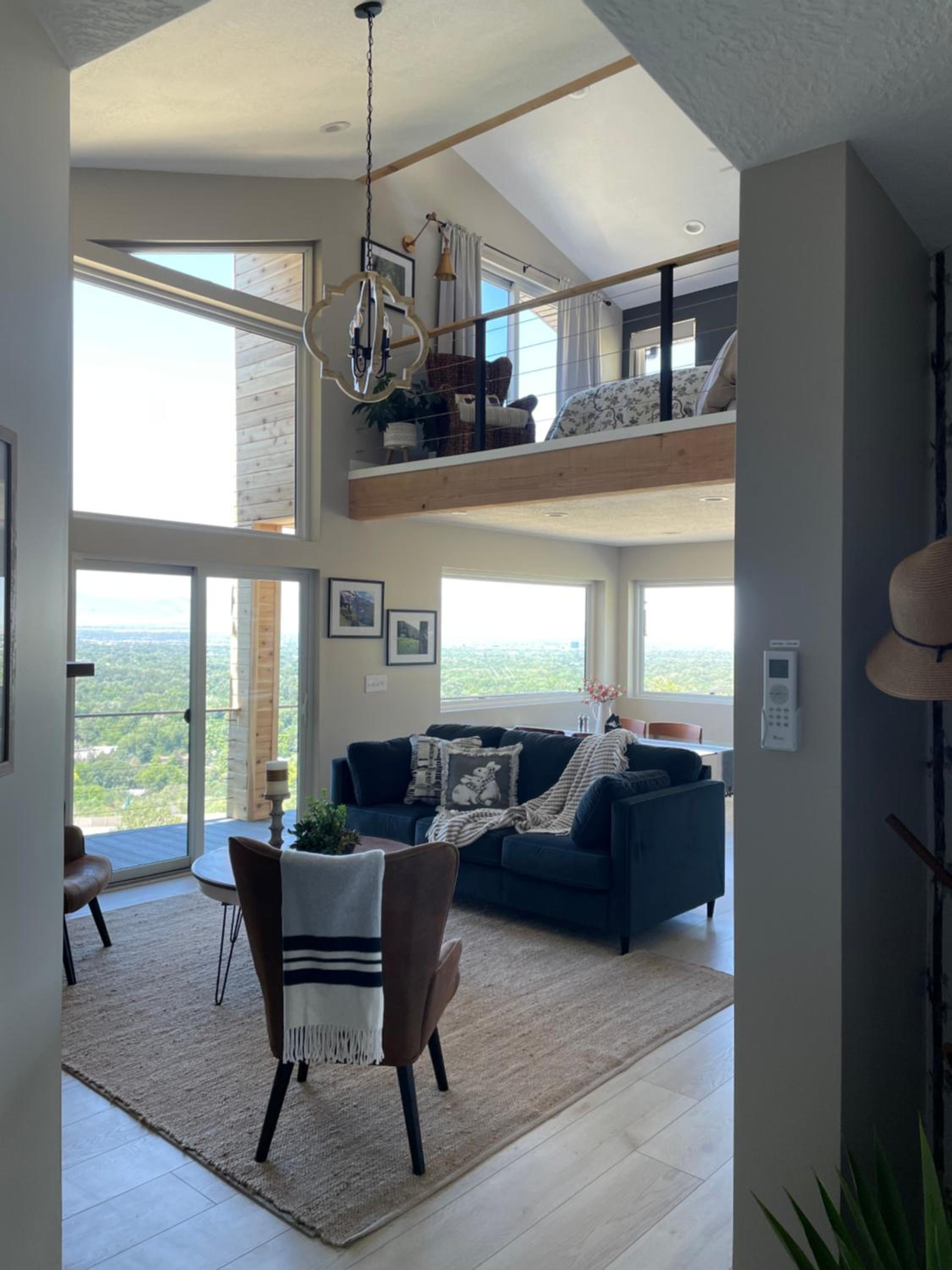 Luxury Alpine Treehouse view 2