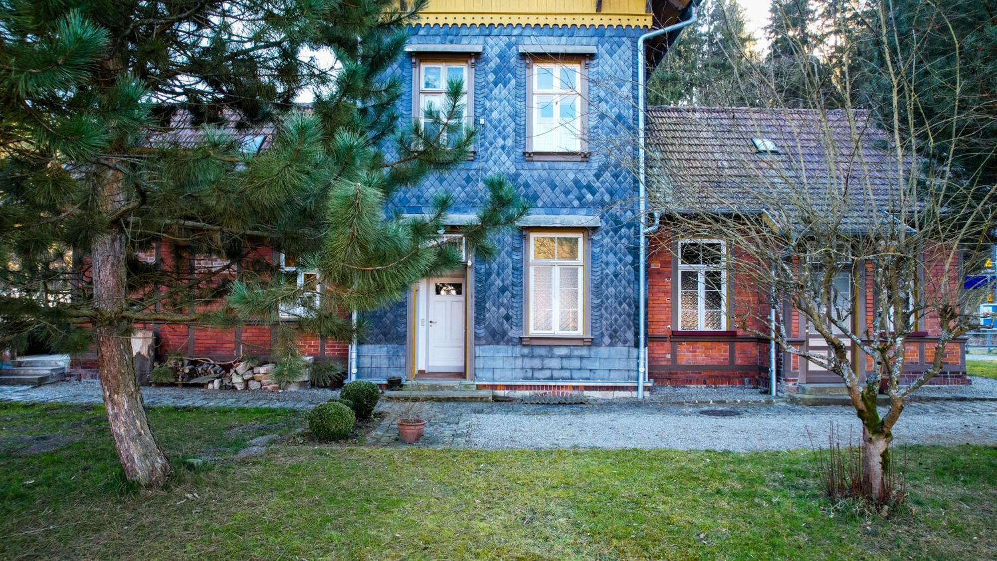 Bahnhof Paulinzella mit Sauna