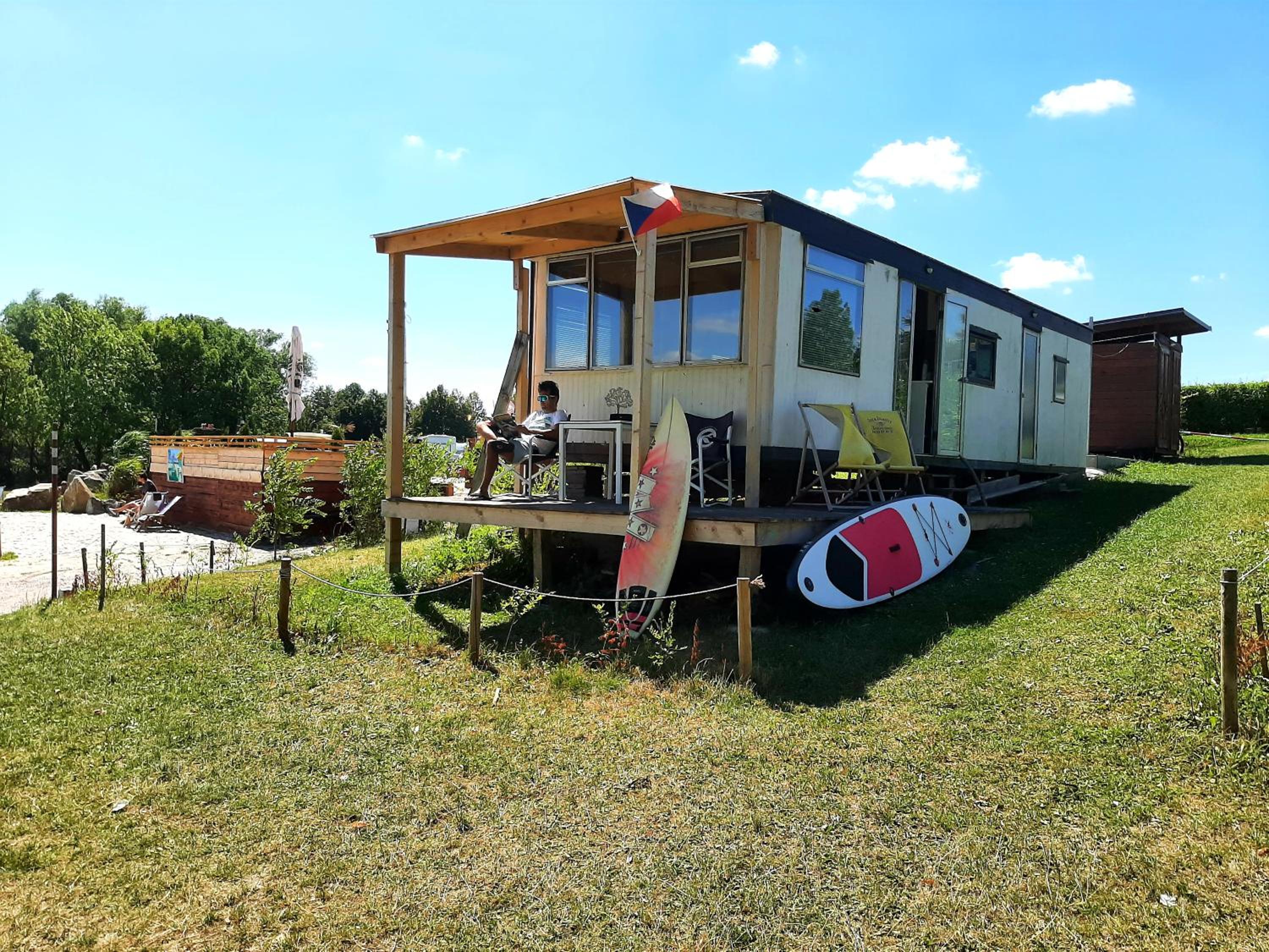 Rozkoš beach mobilheim view 3