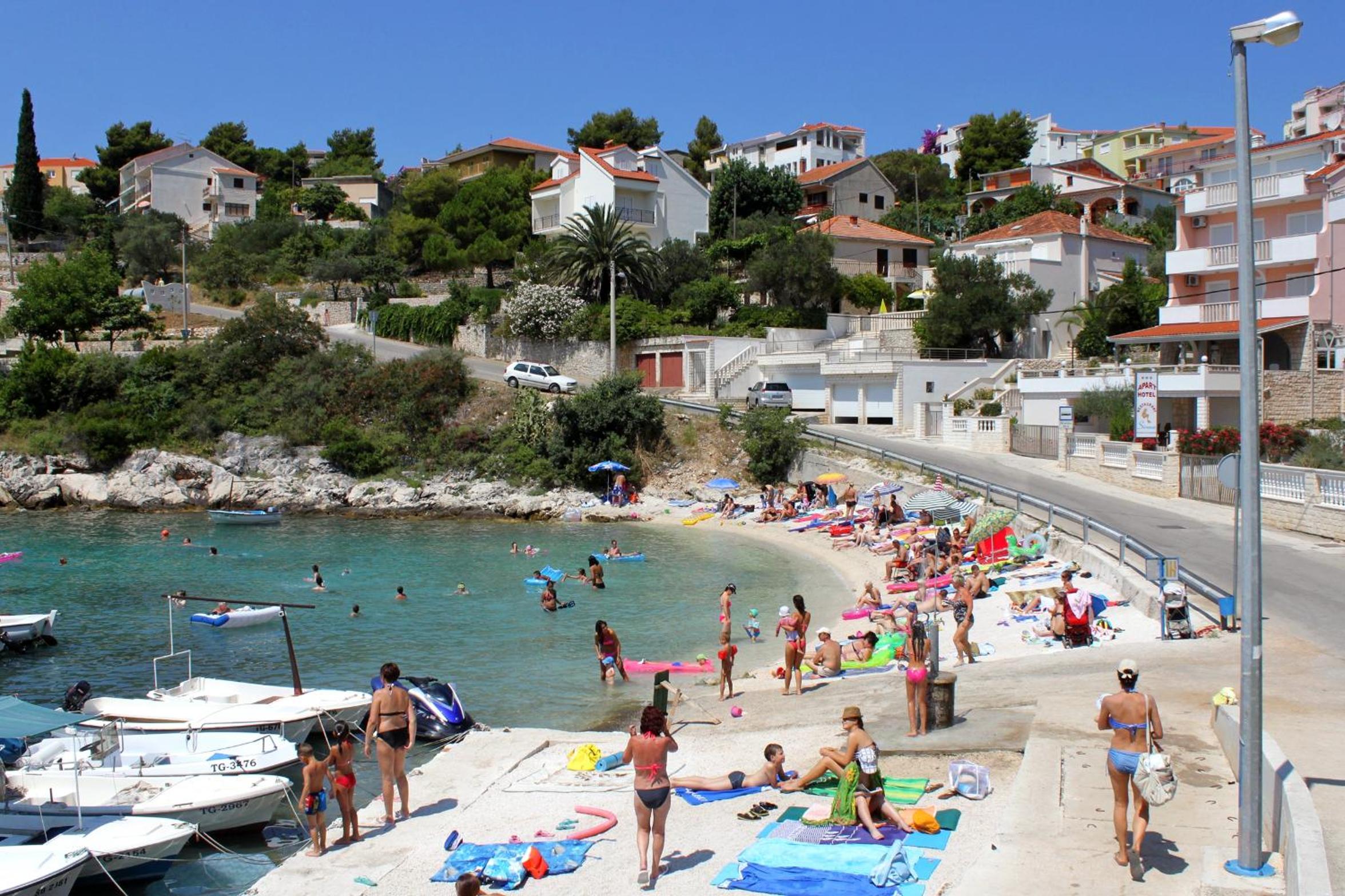 Family-friendly apartments with swimming pool Mavarstica, Ciovo - 18642 view 5