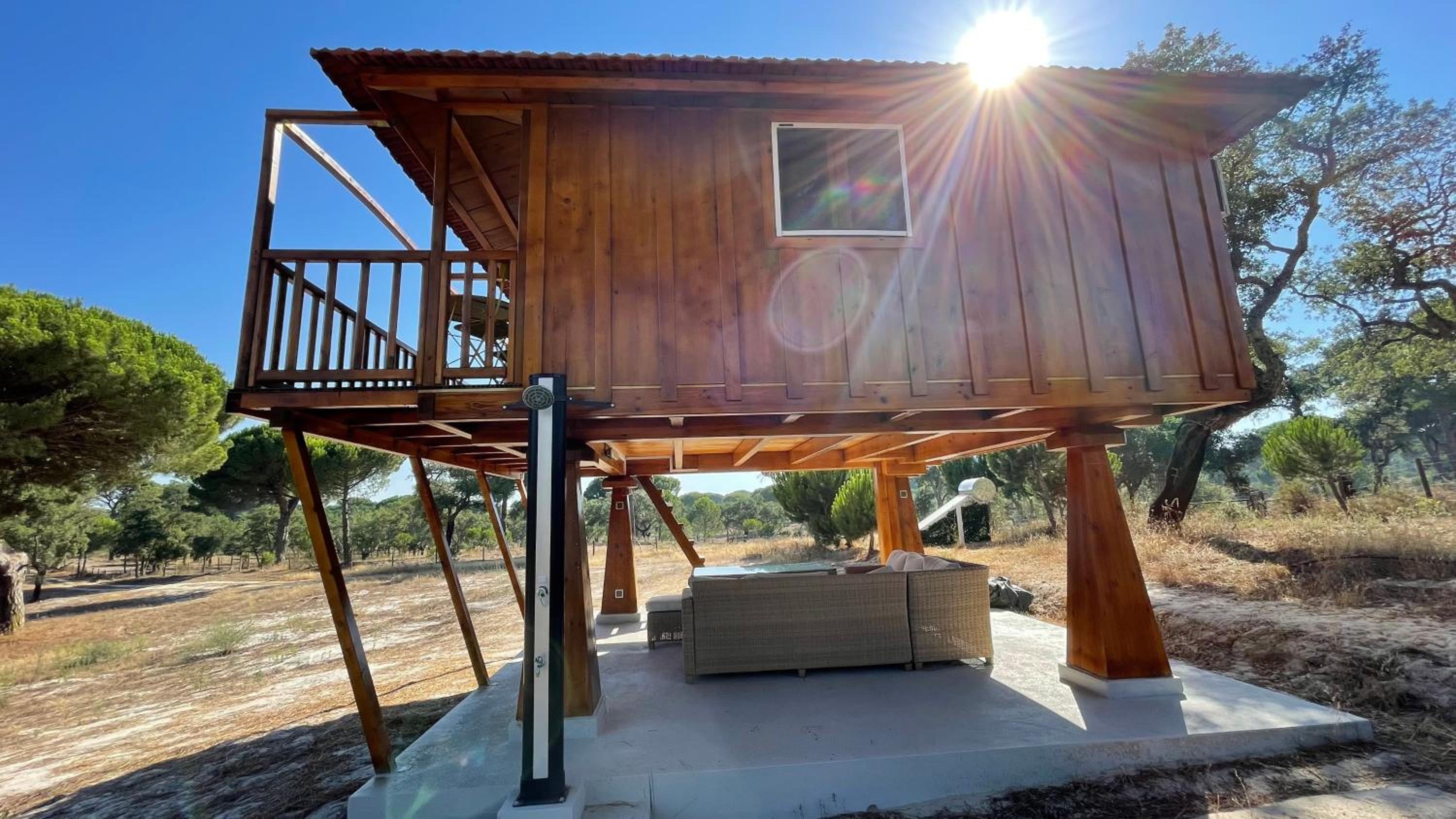 Suspended Wooden House - Monte da Cortiça view 5