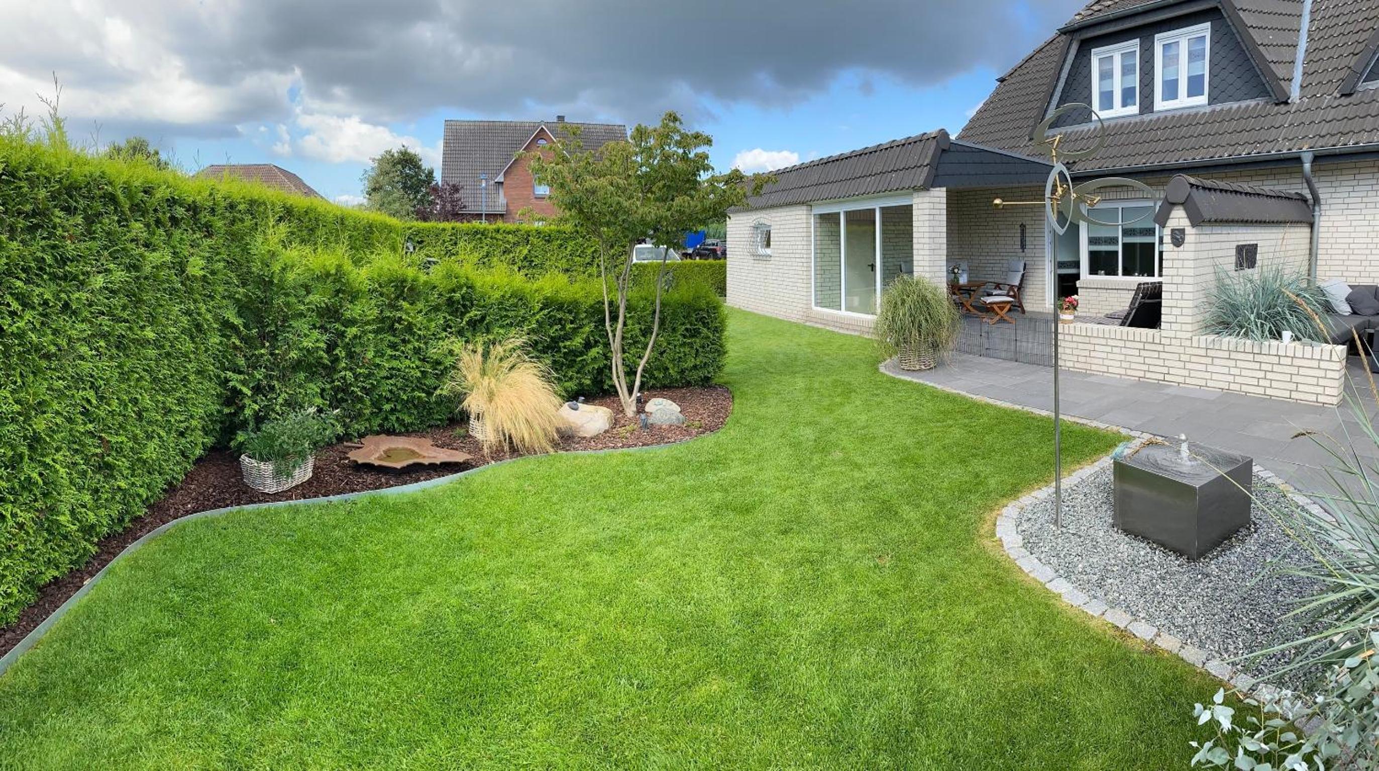 Ferienhaus Uggelharde mit großer Terrasse