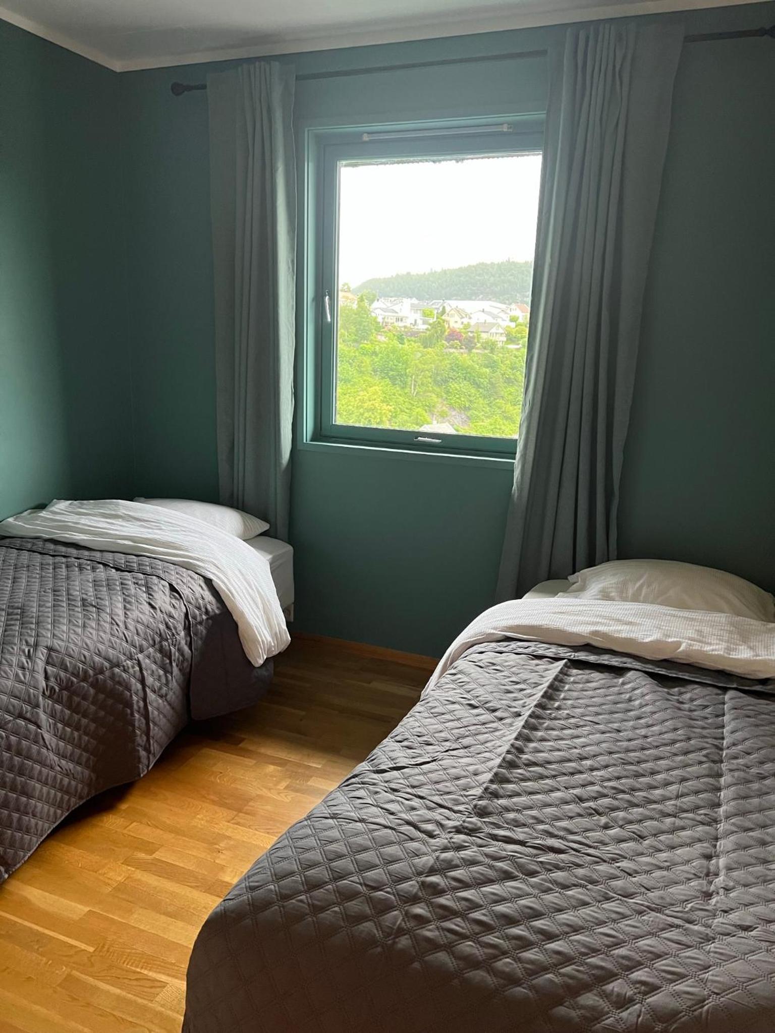 Feriehus i Flekkefjord med panoramautsikt