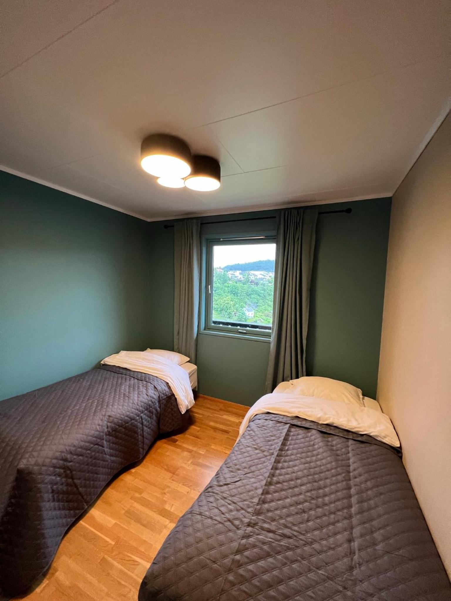 Feriehus i Flekkefjord med panoramautsikt