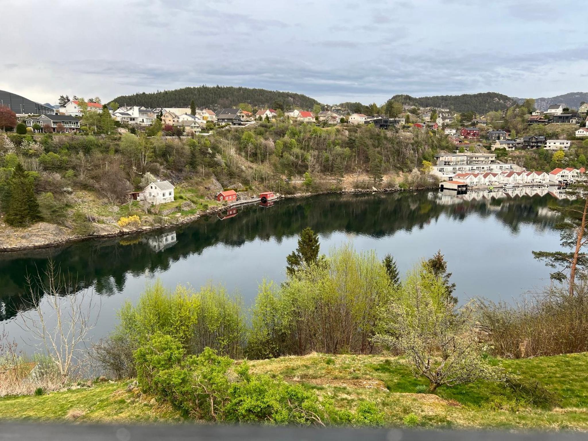 Feriehus i Flekkefjord med panoramautsikt