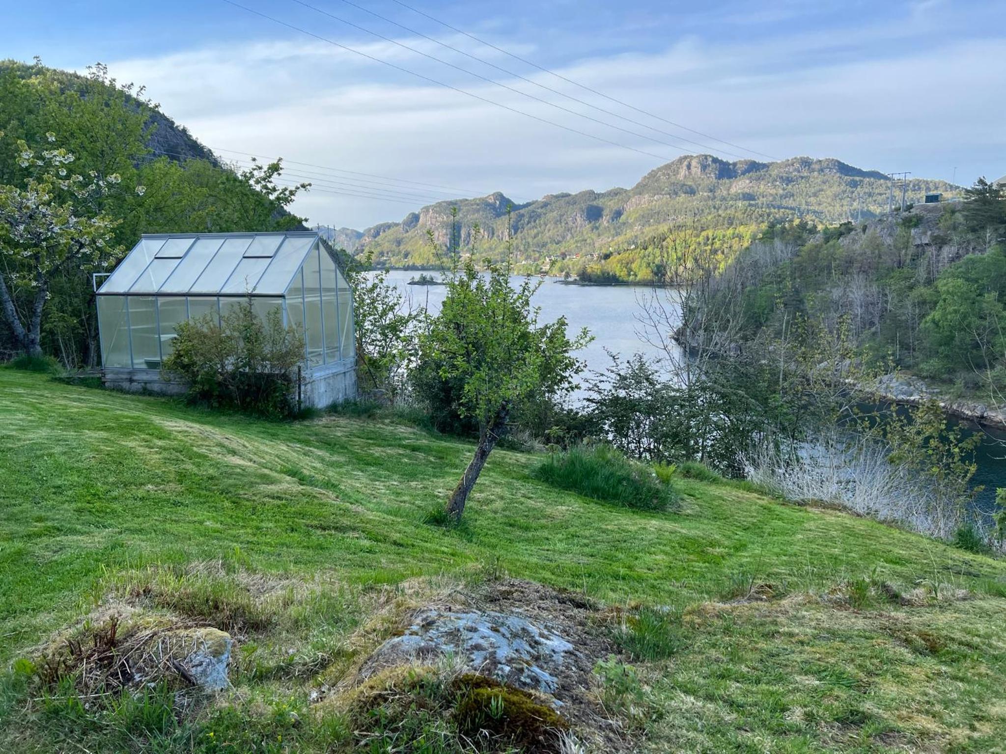 Feriehus i Flekkefjord med panoramautsikt