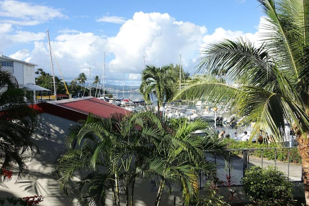 Studio Marina pointe du bout vue sur le port view 3