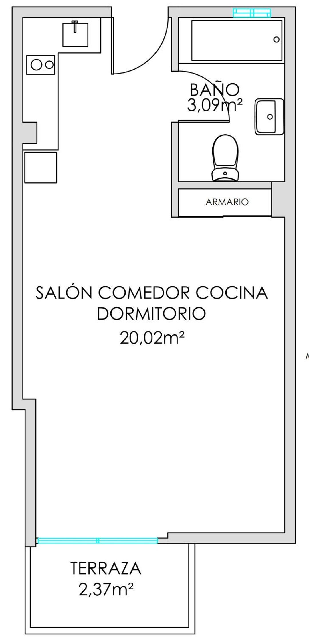 SWEET HOME BENALMADENA Estudio para NO FUMADORES con vistas al mar y excelente conexion wifi Non smoking studio with sea views and excellent WiFi Enjoy ple view 3