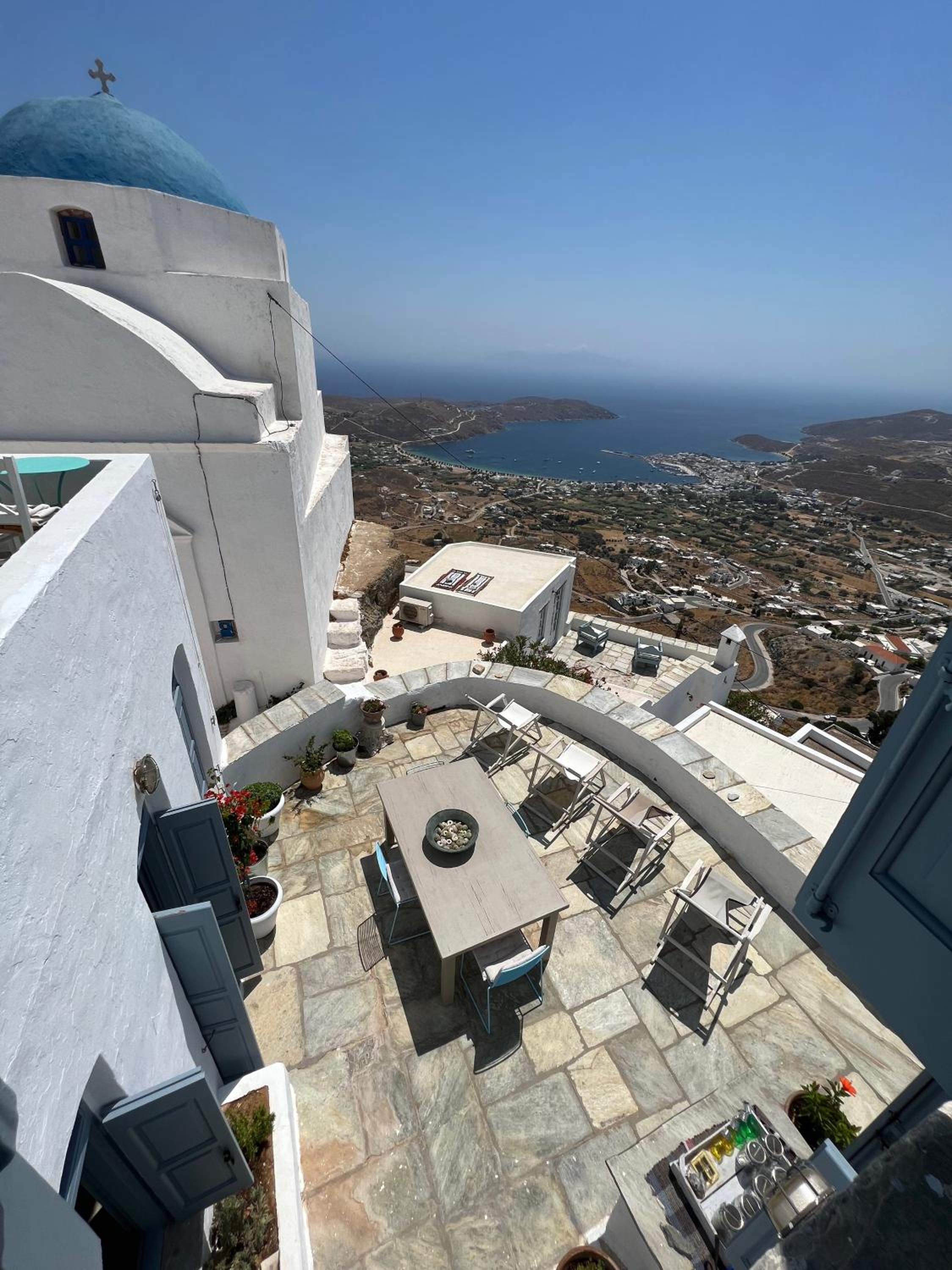 Windhouses Serifos view 3