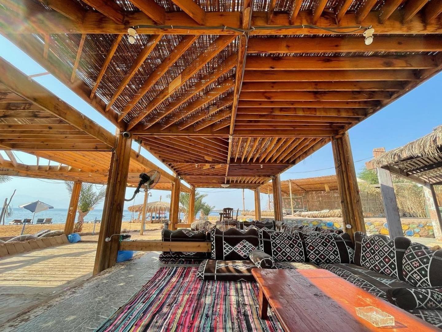 outdoor BBQ area