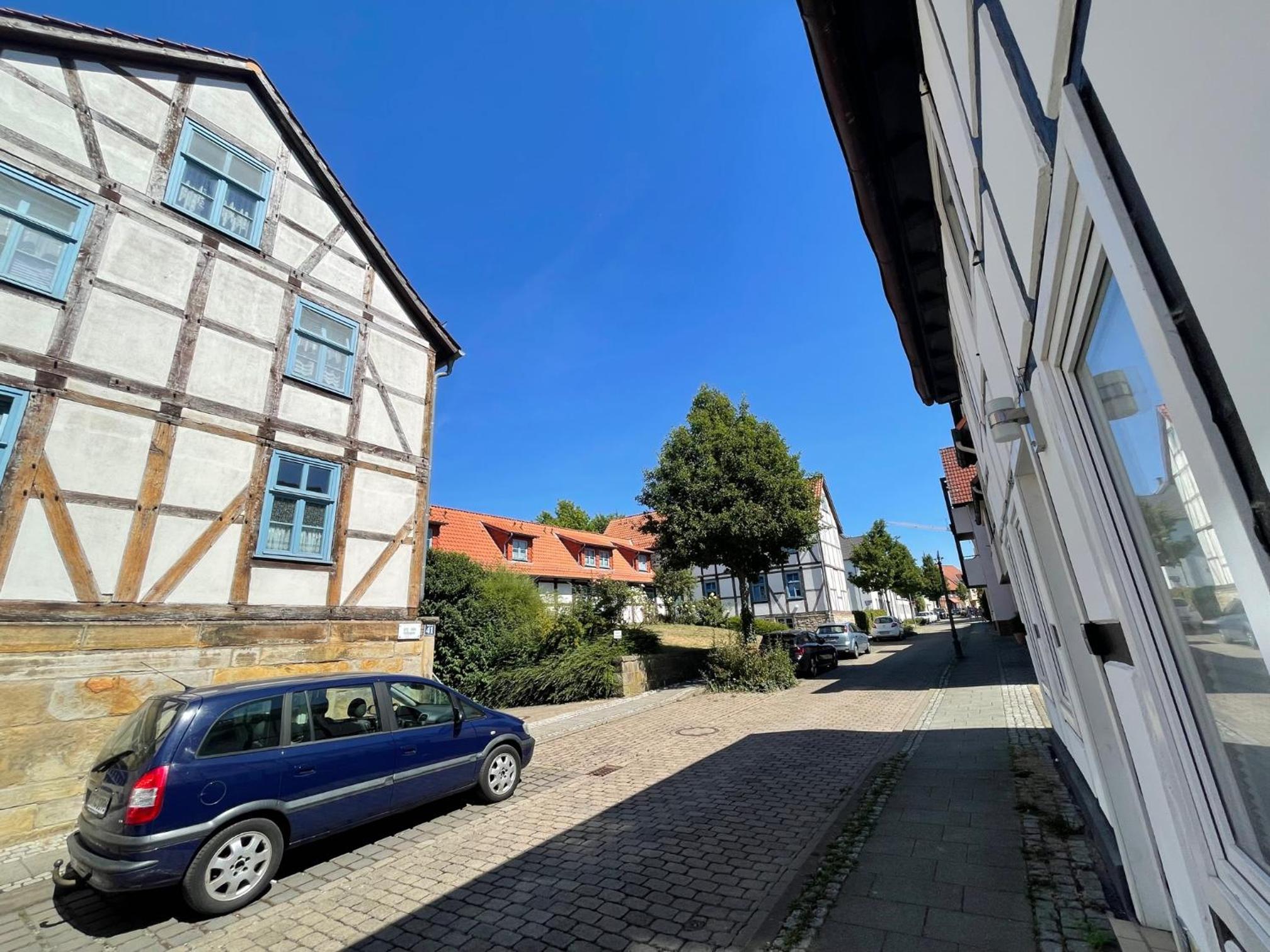 Fachwerkhaus mit 2 getrennten Schlafzimmern, Wohnzimmer und Küche