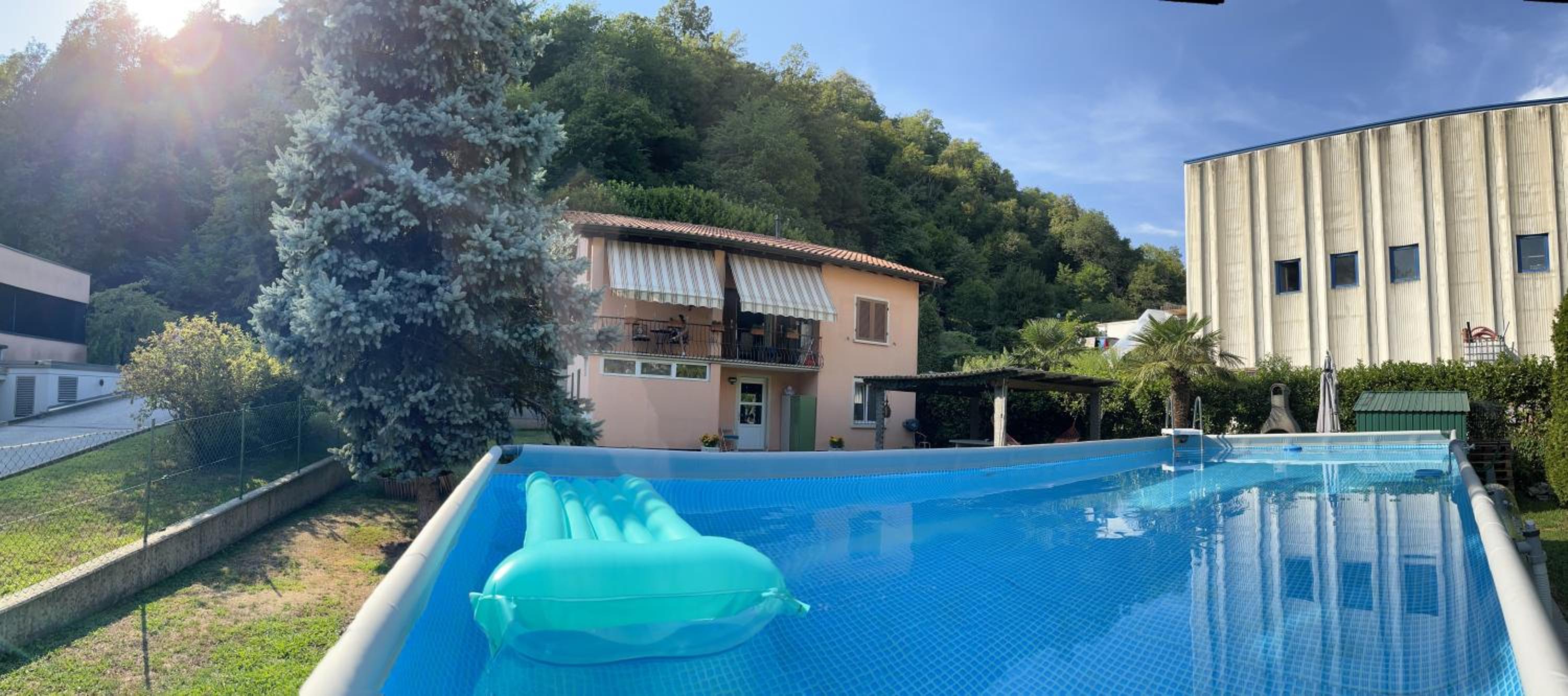 CASA STEFANIA con giardino a LUGANO