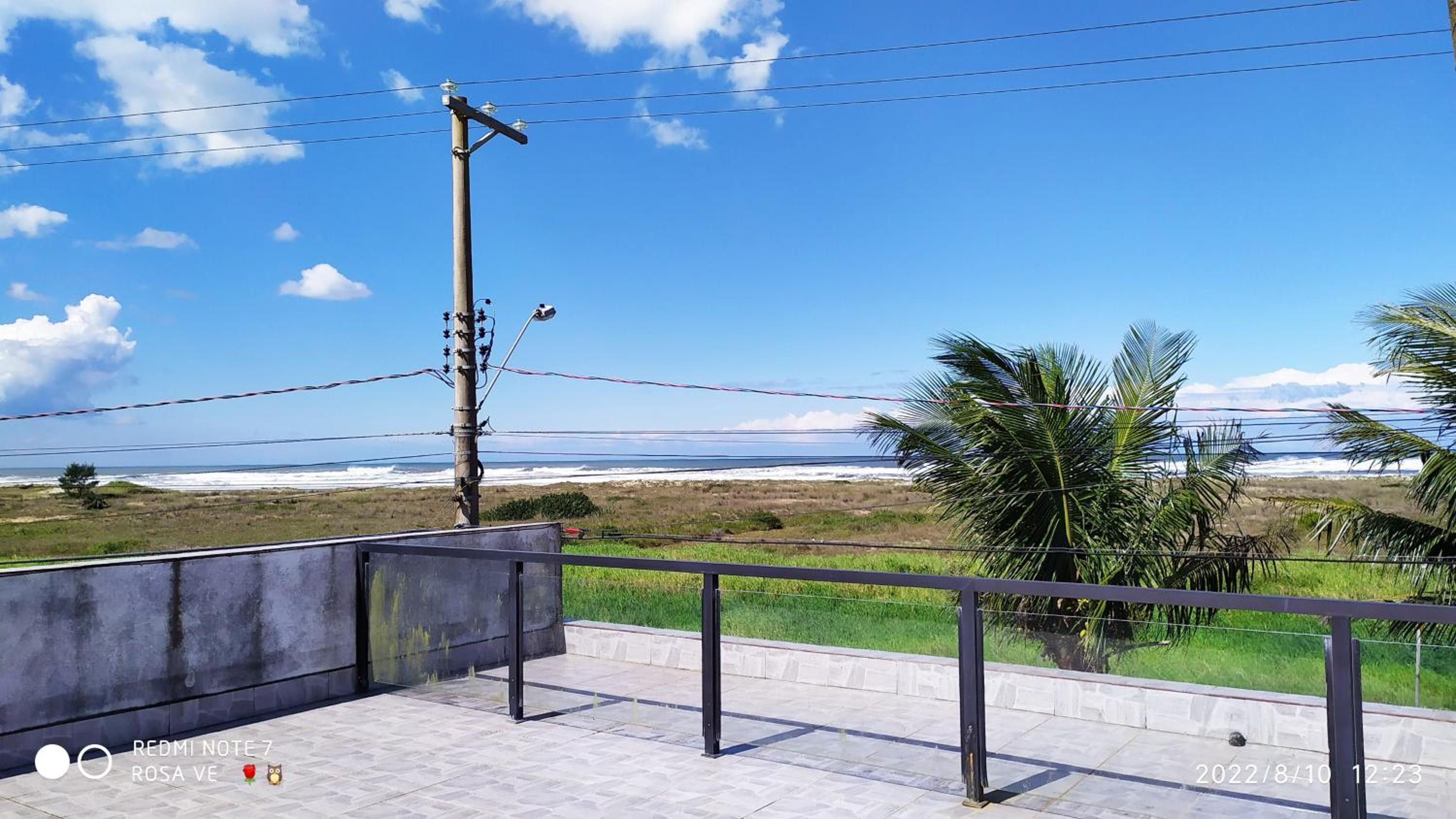 Casa de frente para o mar em Ilha Comprida SP