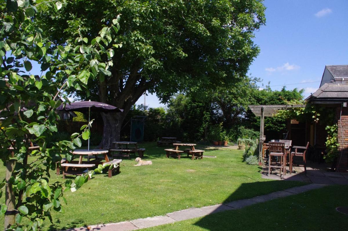 outdoor BBQ area