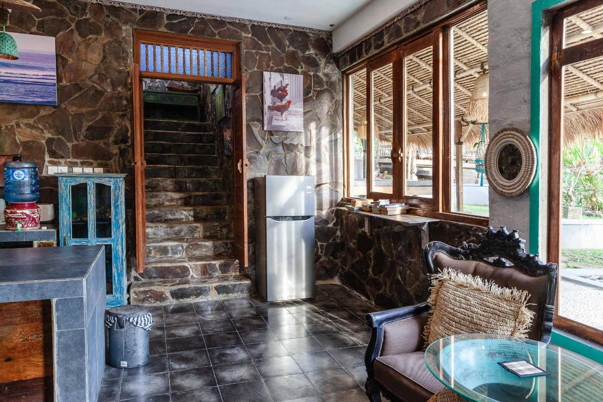 Unique Balian beach house view 5