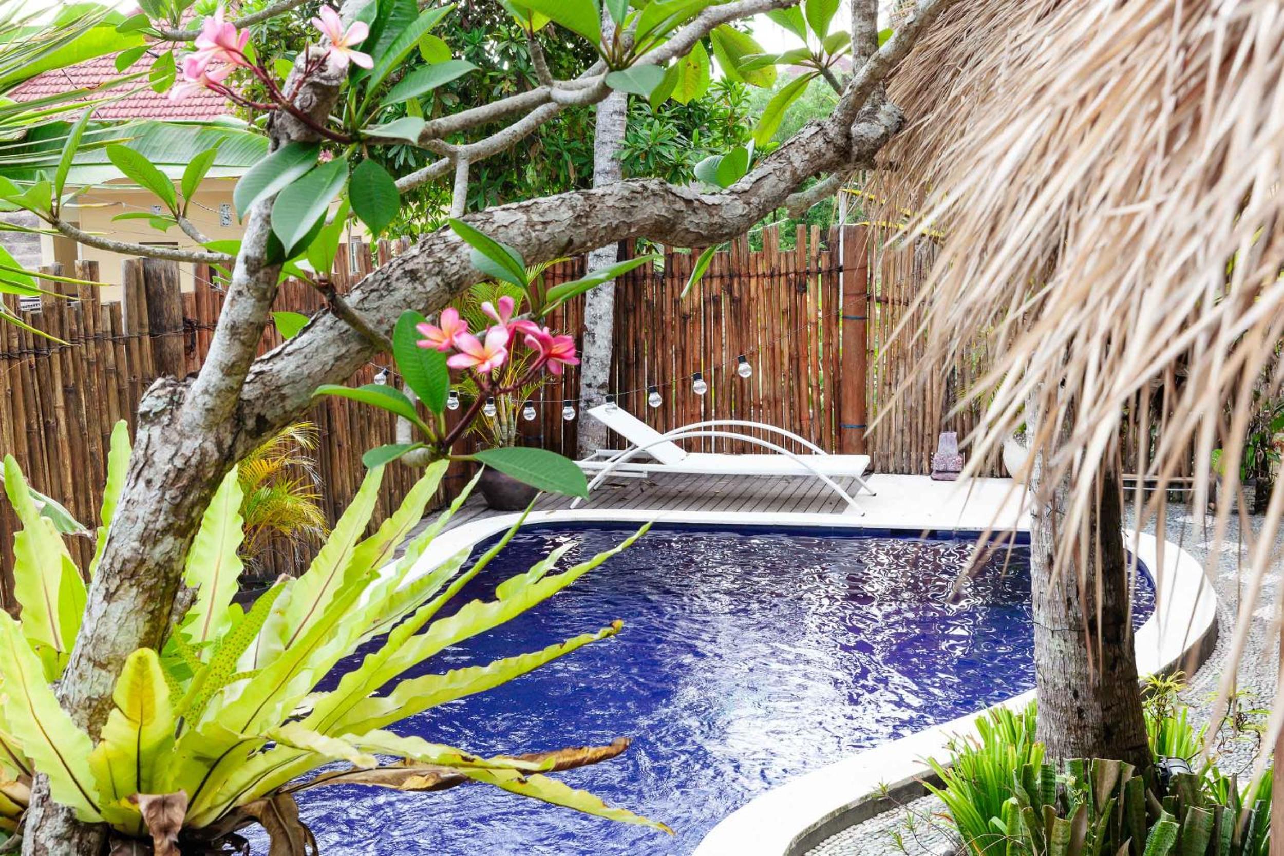 Unique Balian beach house view 2