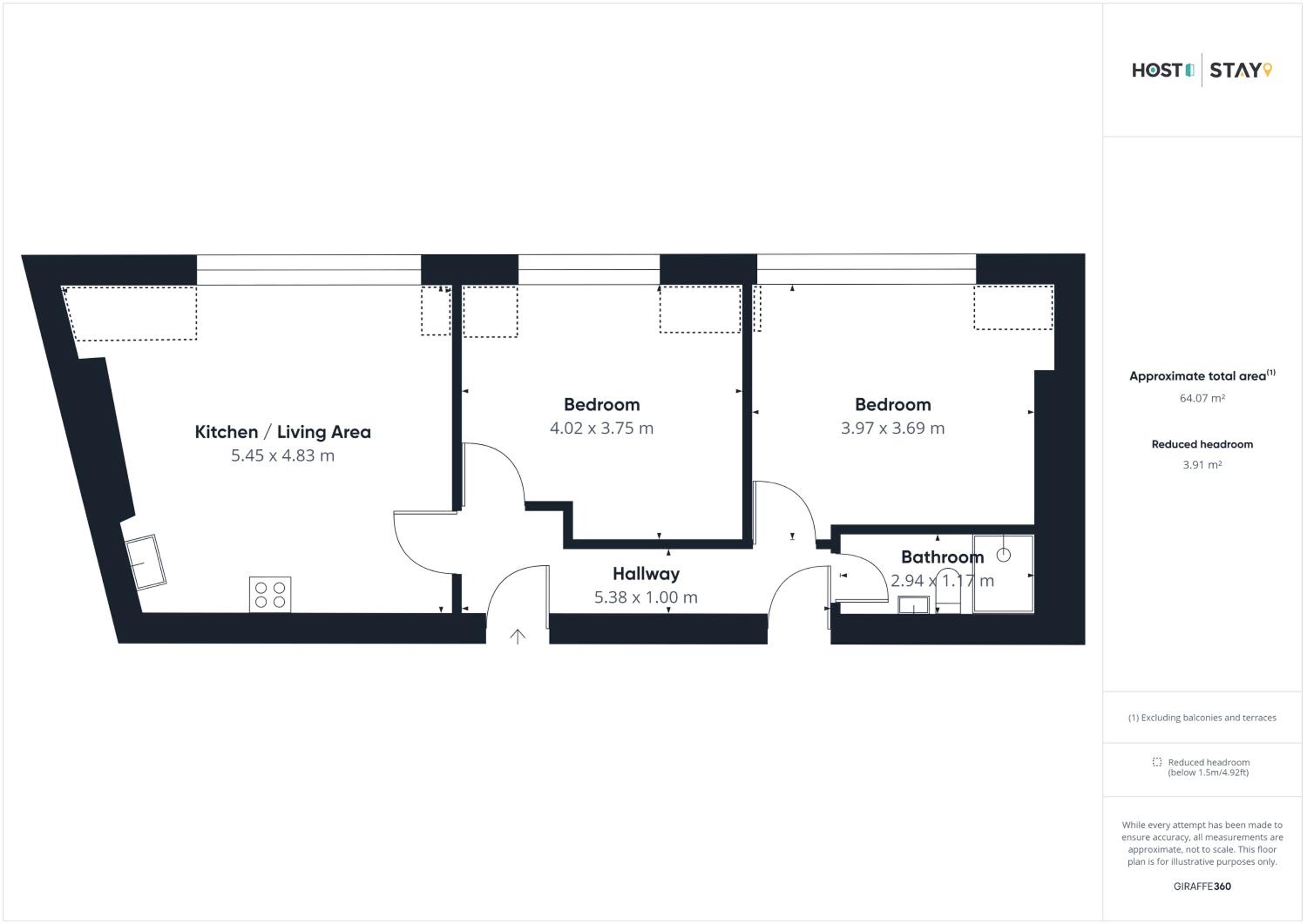 Host & Stay - The Loft @ The Regency view 2