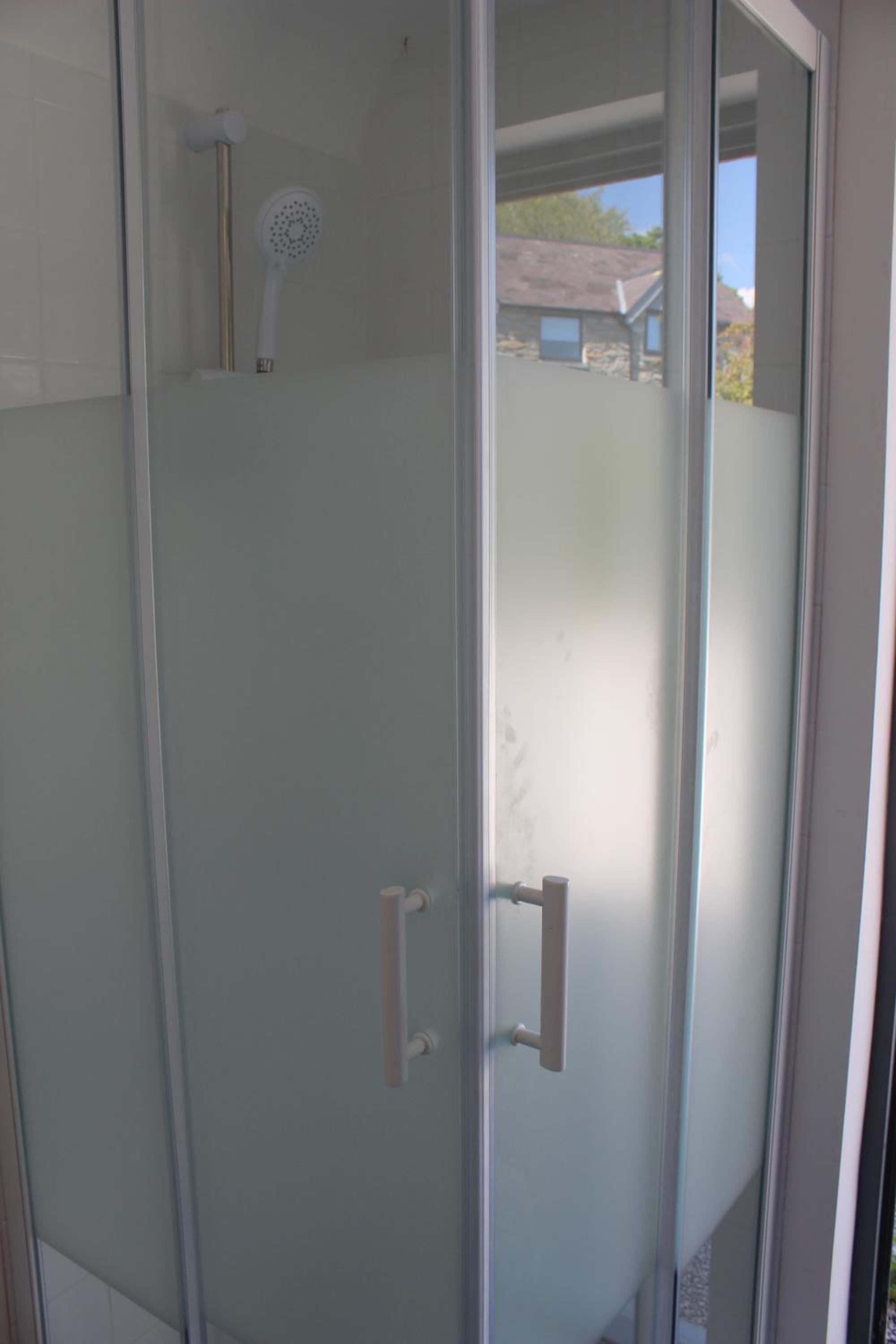 Poplar Lodge, Dee Valley Stays - cosy microlodge with detached private shower & WC view 2