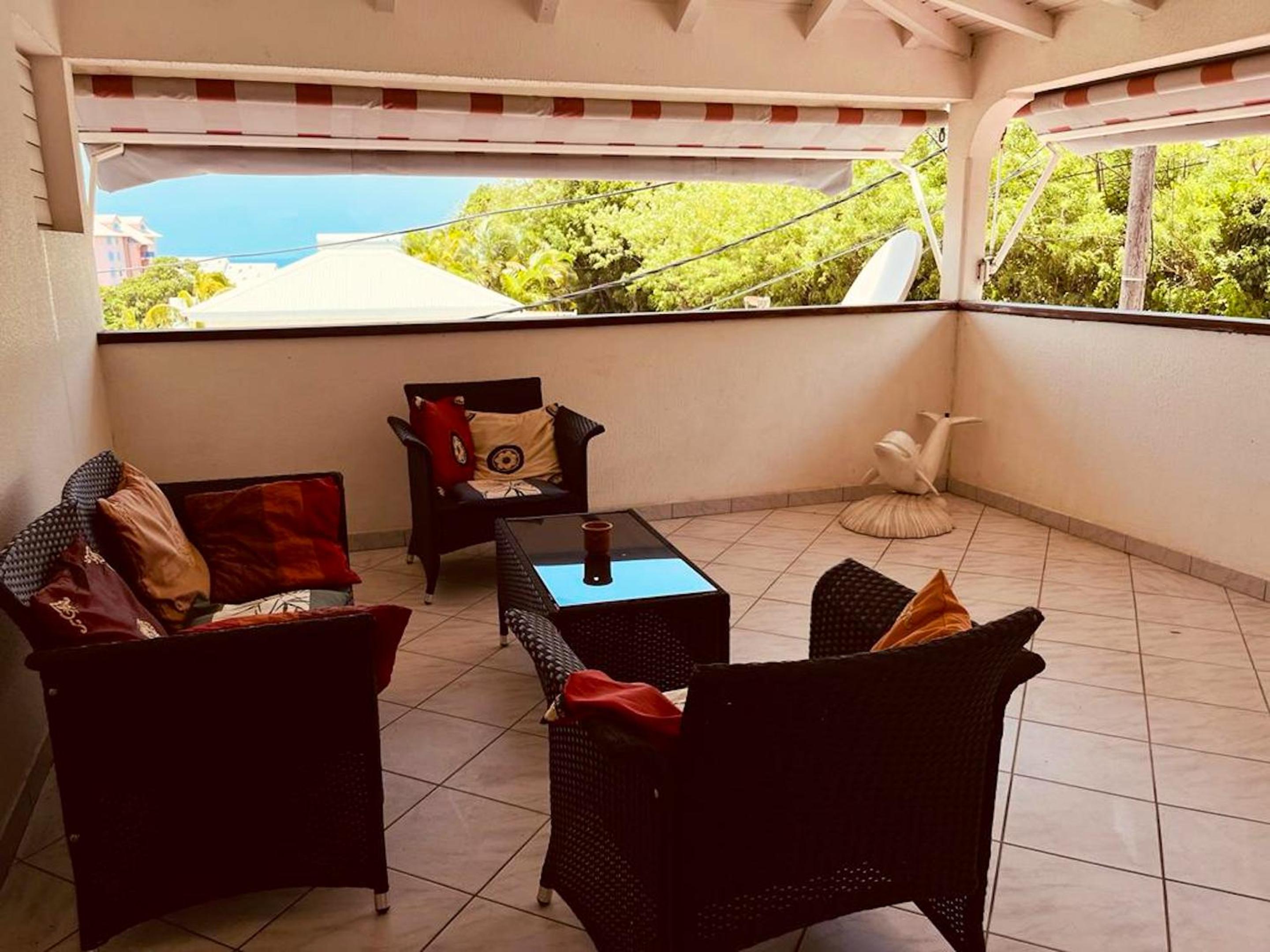 Villa en bord de mer a Le Gosier avec vue magnifique view 3