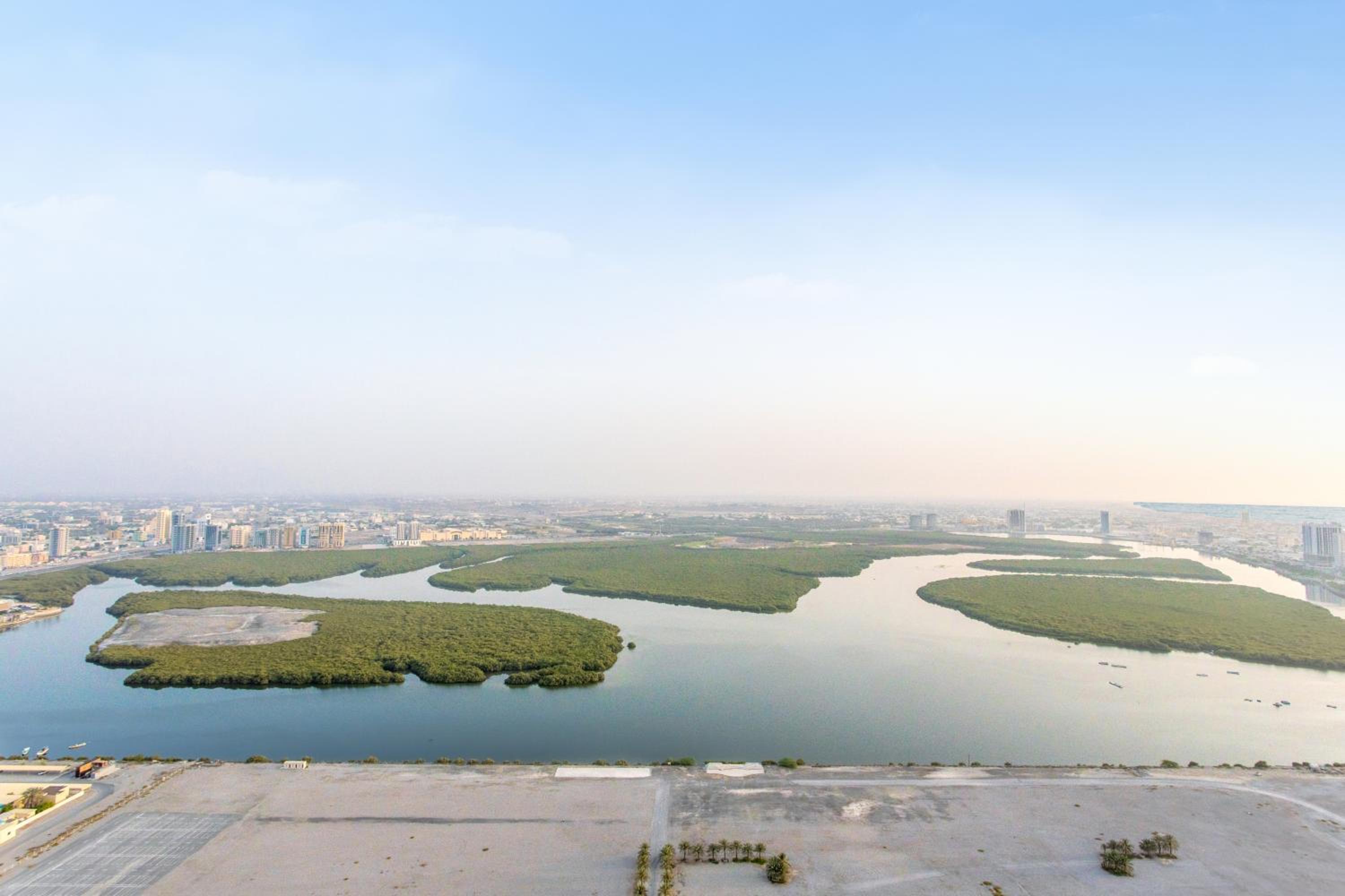 Live in the center of Sea, Mountains, Mangroves of RAK