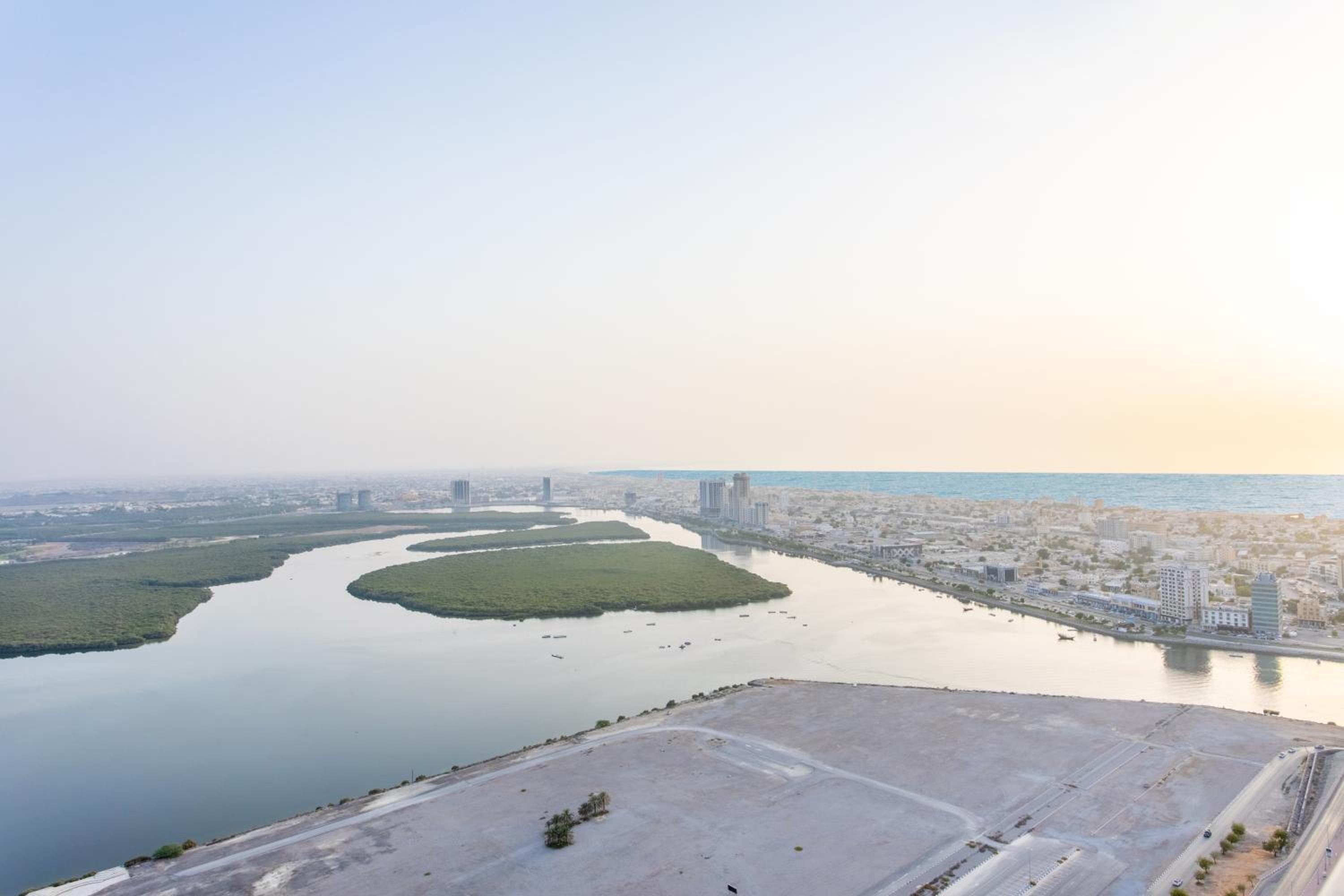 Live in the center of Sea, Mountains, Mangroves of RAK