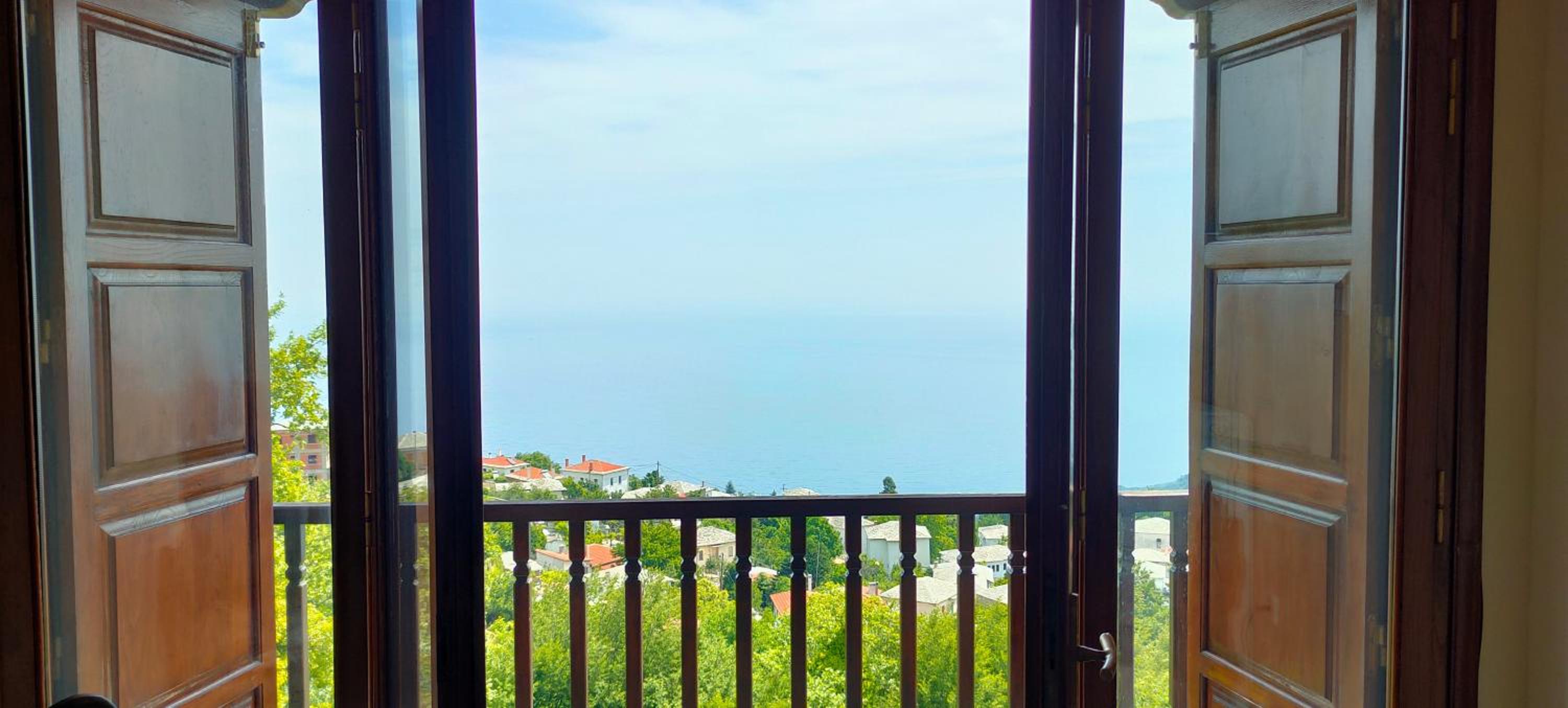 Athina's Villa Uphill view 2