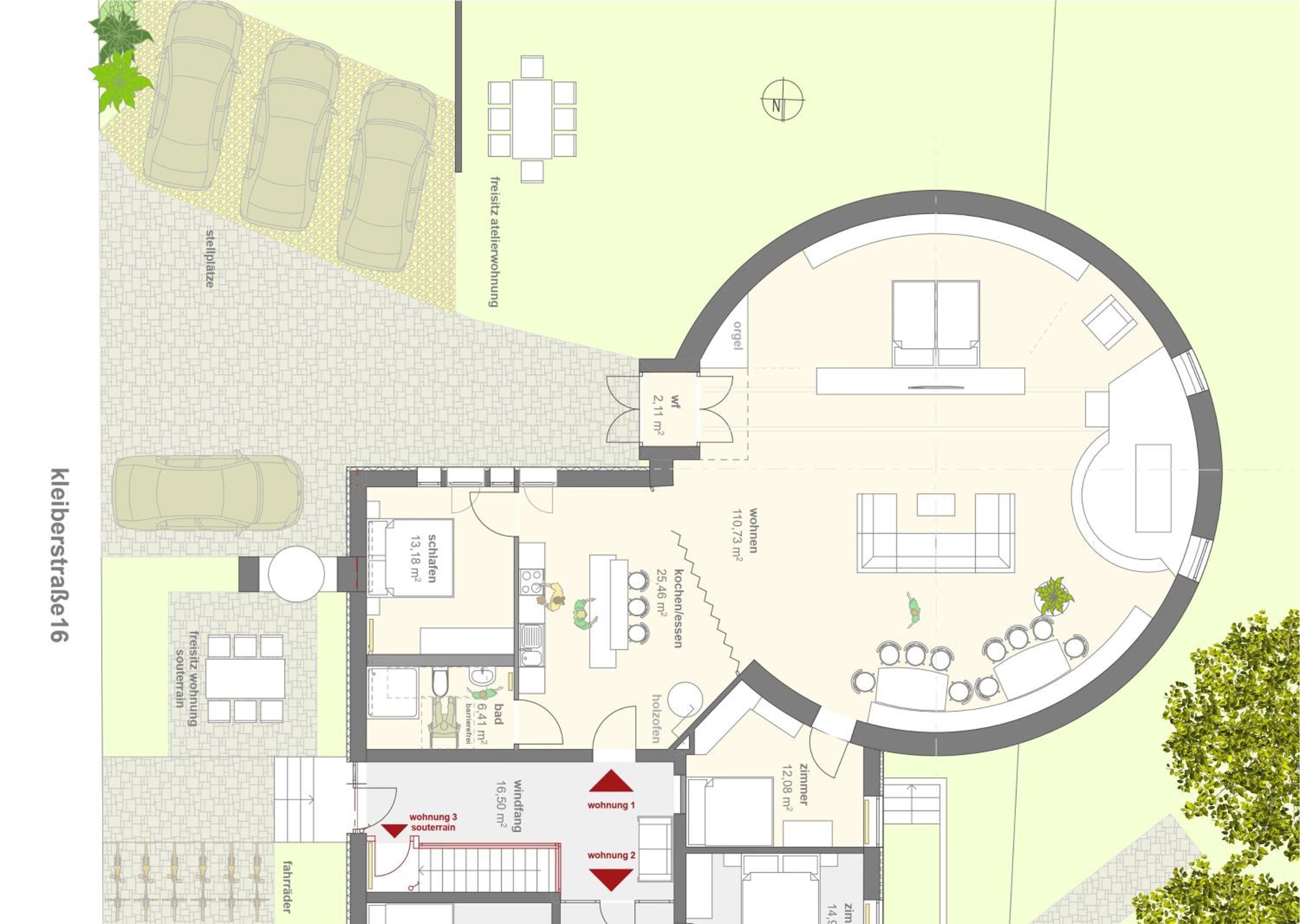 dreamcation - Wohnen in KIRCHE, 3D-Tour, Terrasse, BBQ, Küche, Kamin, 180qm, photo 22