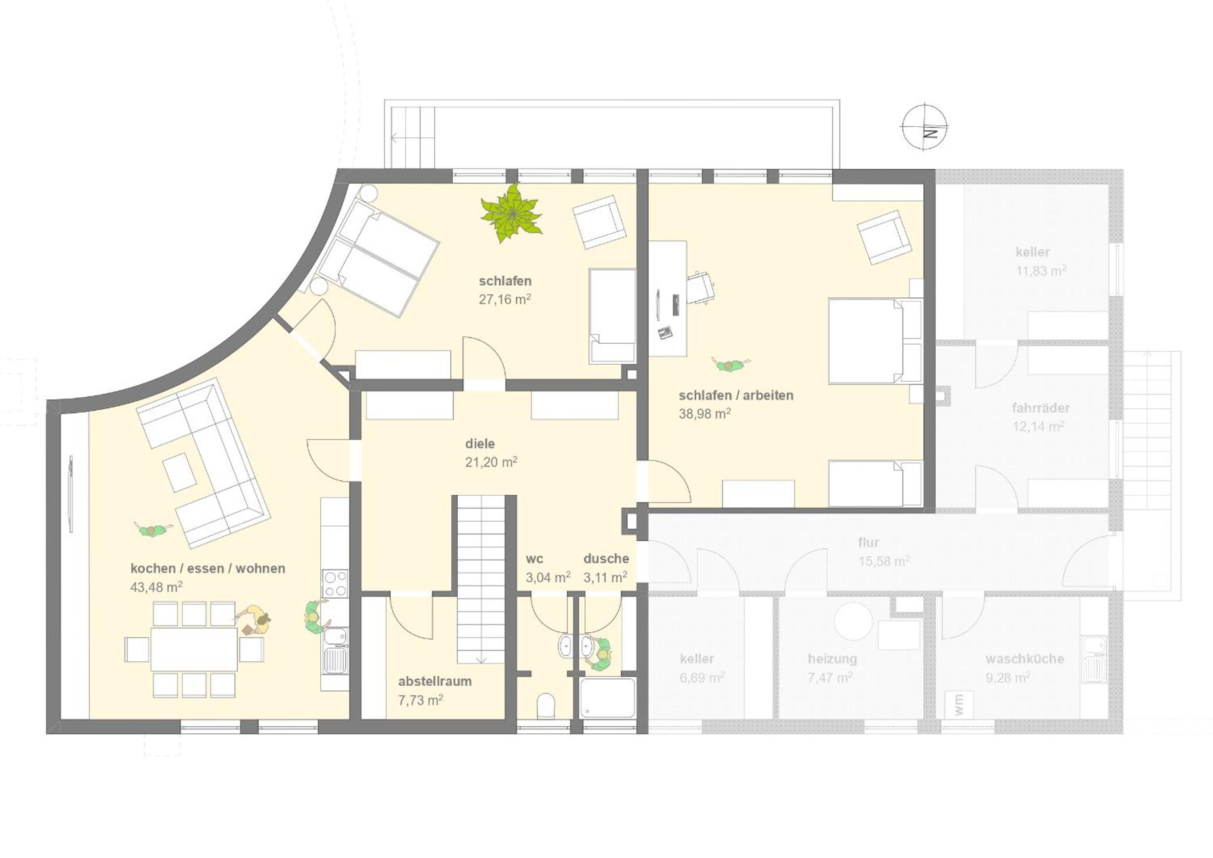 Erholungsreich - Große familienfreundliche Ferienwohnung in ehemaliger Kirche view 3