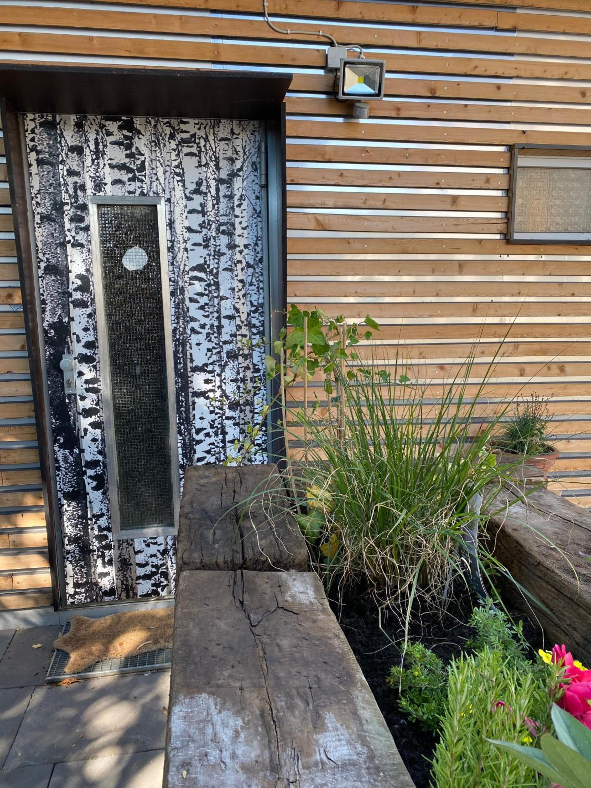 Die Pilgerbox, Tiny House trifft Urlaub, optional mit Sauna und Whirlpool