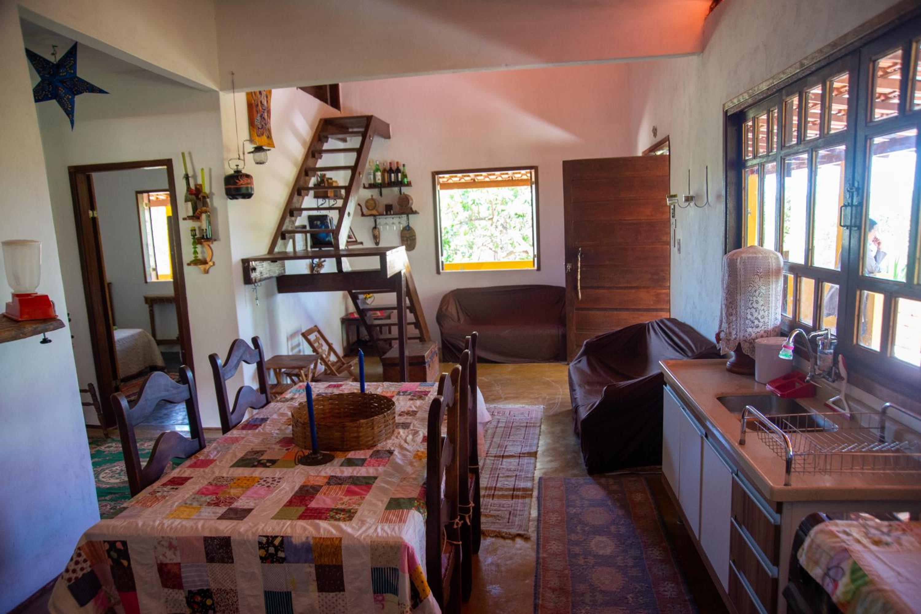 Casa Abaeté Refúgio Exclusivo com Hot Tub, Vista Serra e Acesso ao Vale do Pati