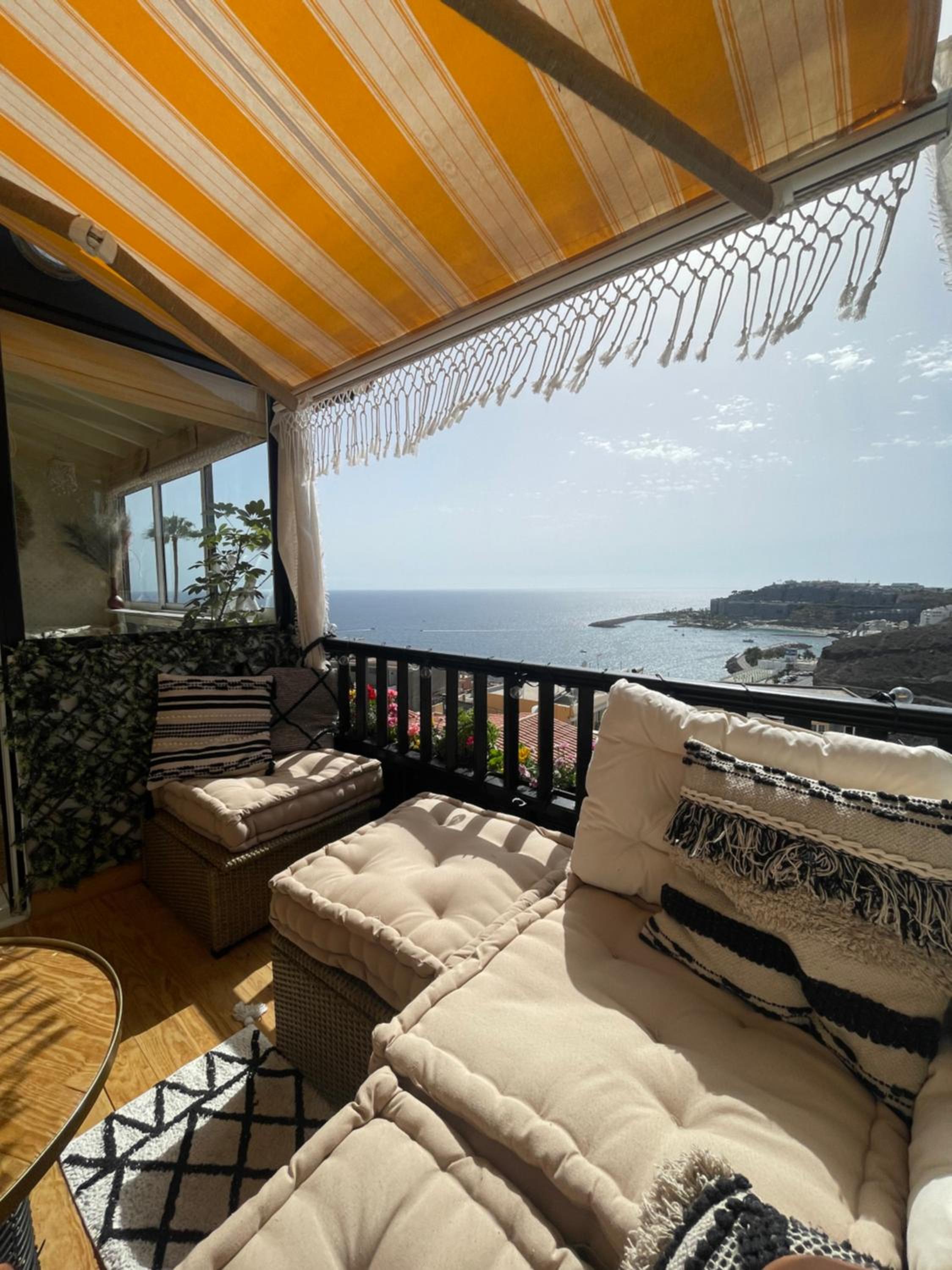 Boho style bungalow with ocean view