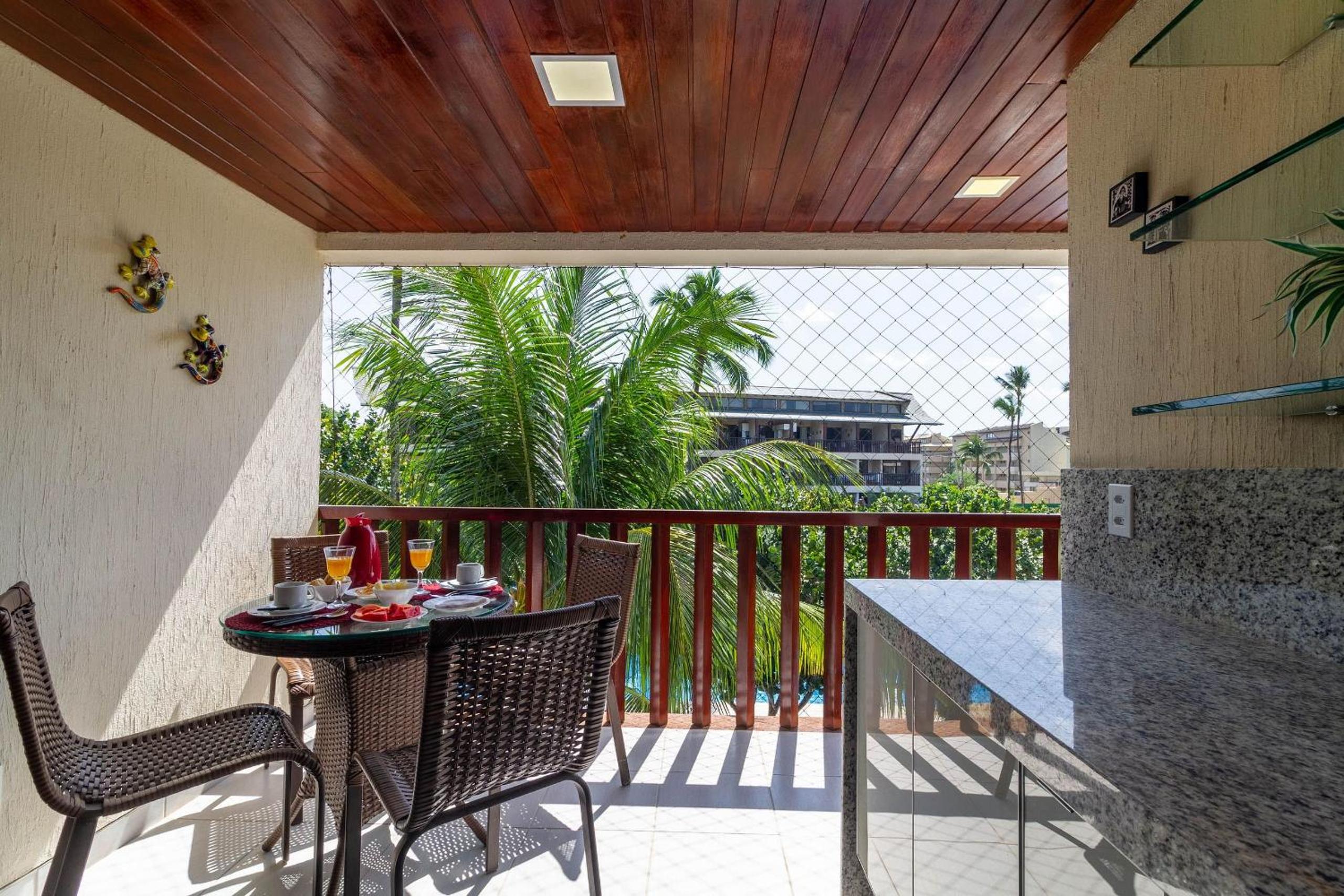 Nannai Residence Frente Piscina Beira Mar Muro Alto