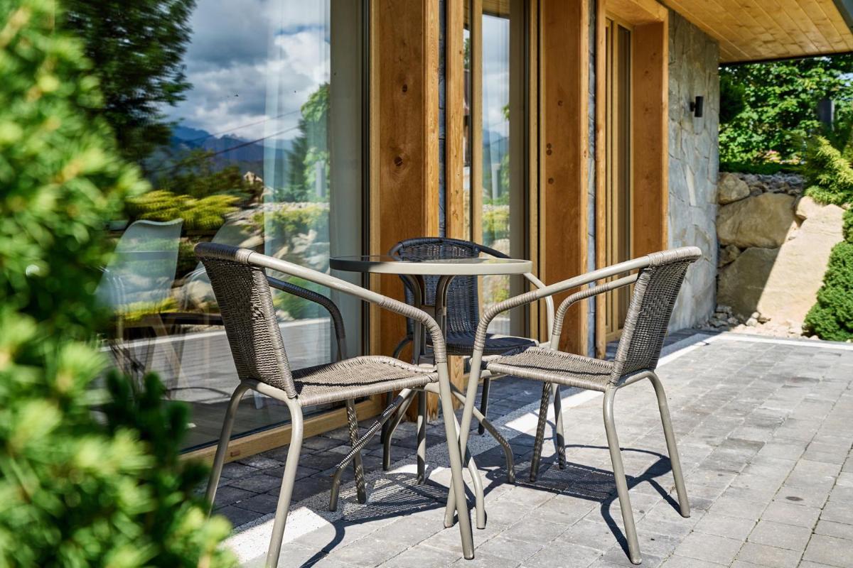 outdoor BBQ area