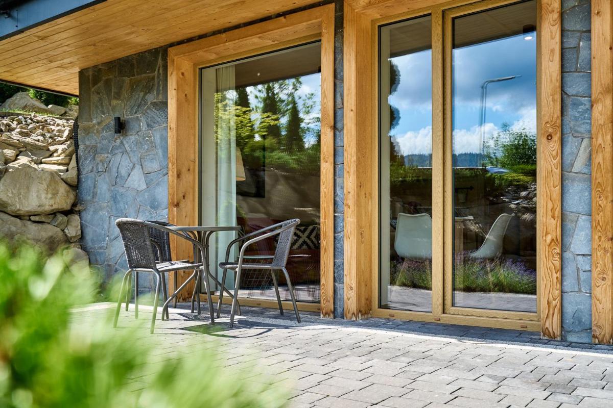 outdoor BBQ area