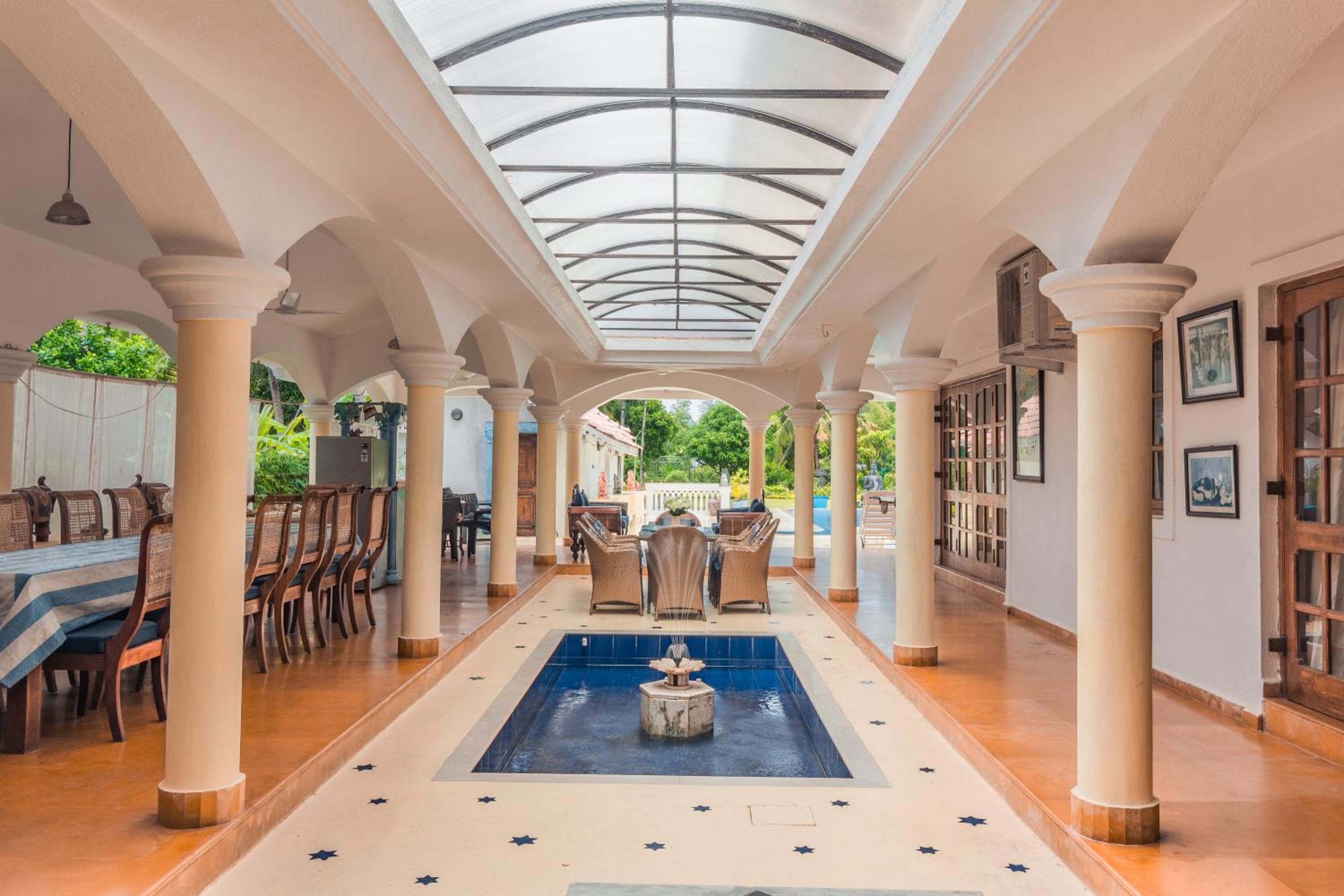 Beachfront mansion with pool view 2