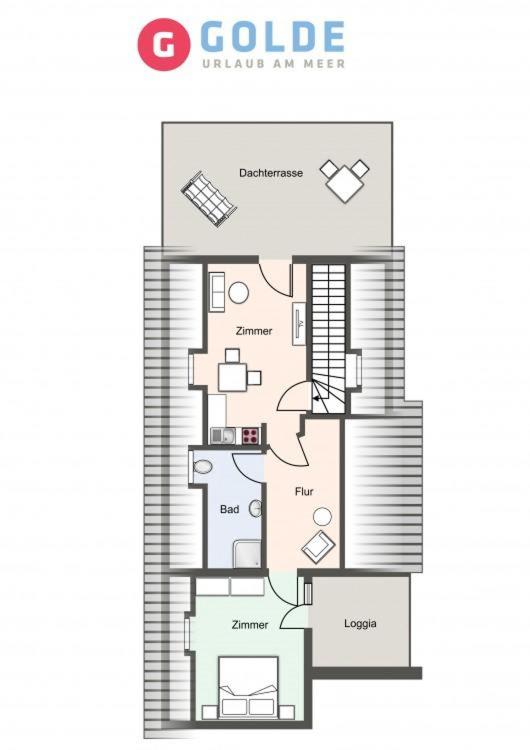 Fischerhaus am Strand Appartement Kuschelnest