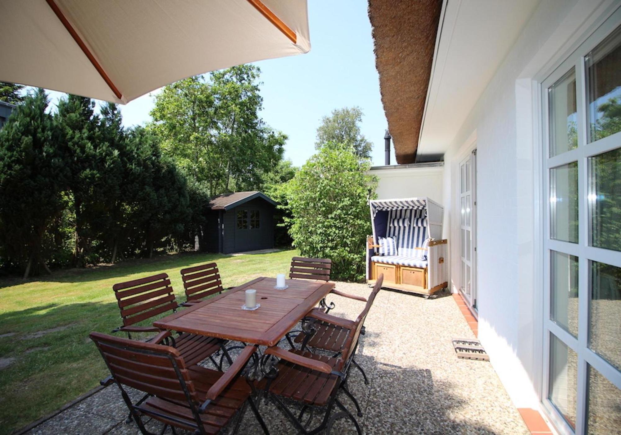 Haubarg Reetdachhaus Lüttje Haubarg