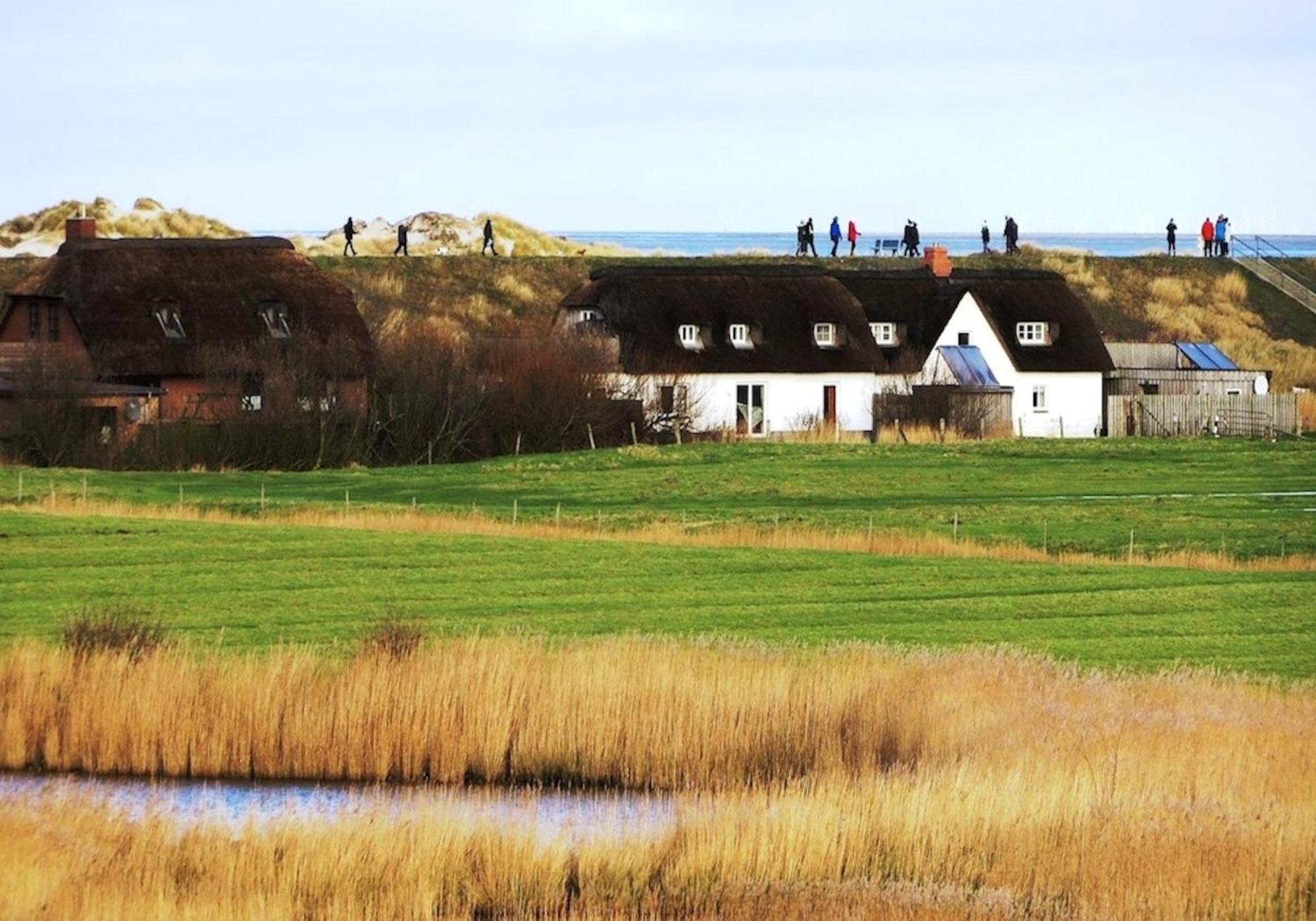 Fischerhaus am Strand Reetdachhaus Friesenhaus