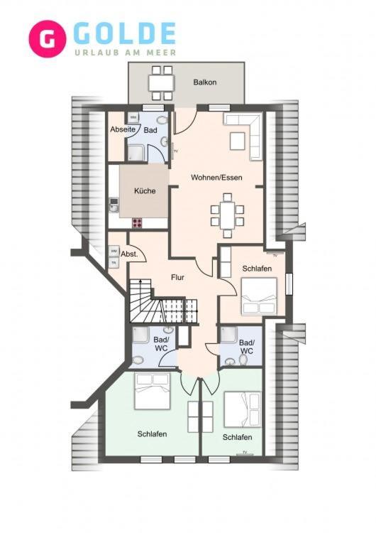 Dreilanden Appartement SCANDI