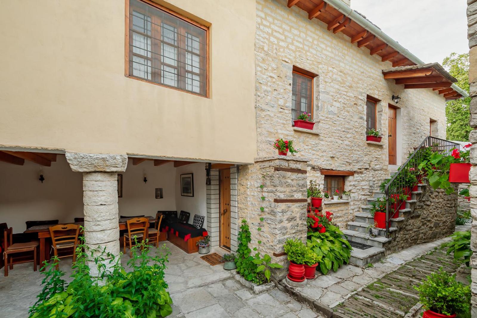 Archontiko Rapti Stone Traditional House view 2